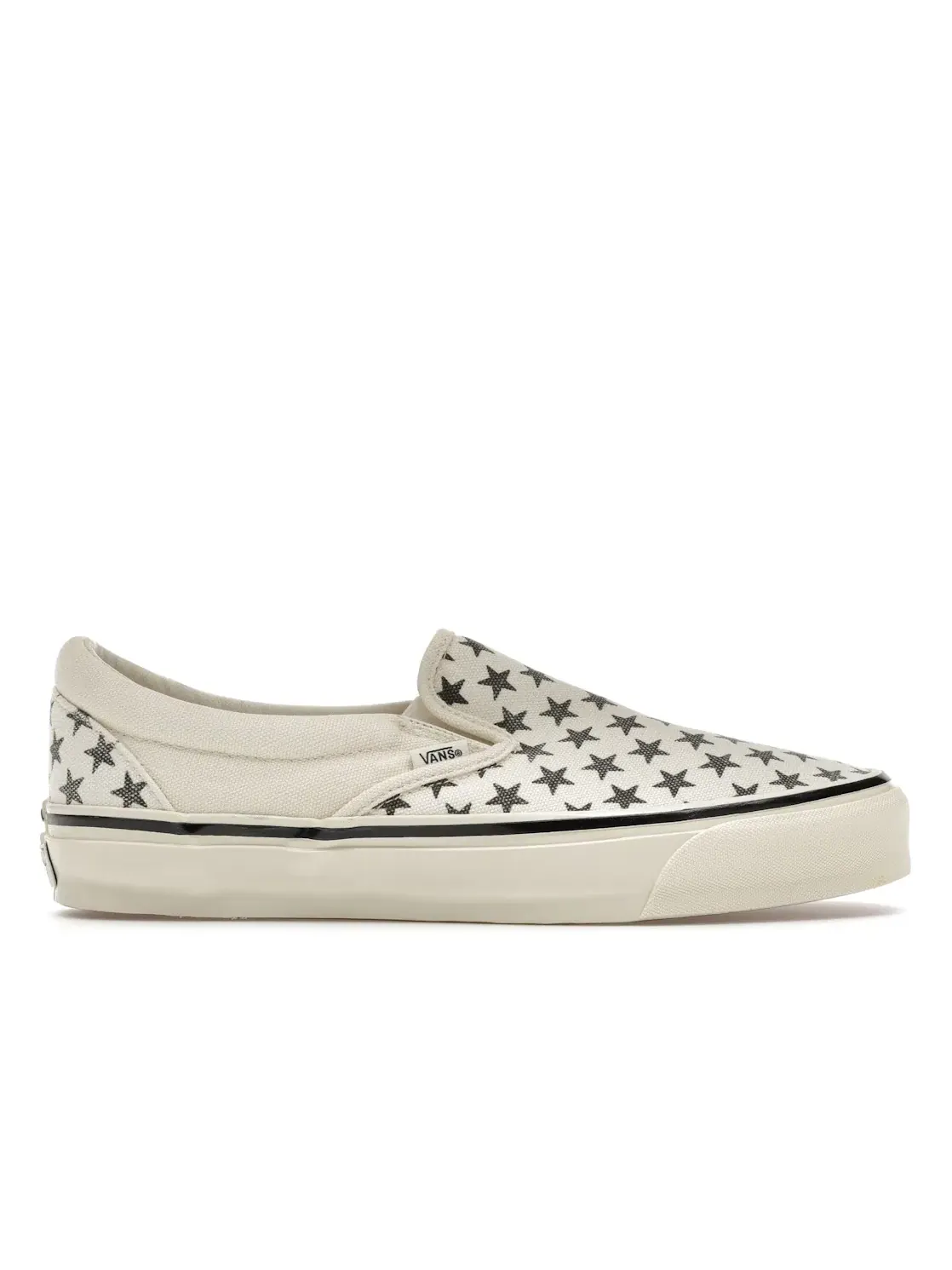 Мужские кеды lifestyle с принтом Vans Premium Classic Slip-On Vans — изображение 1 из 4, черный
