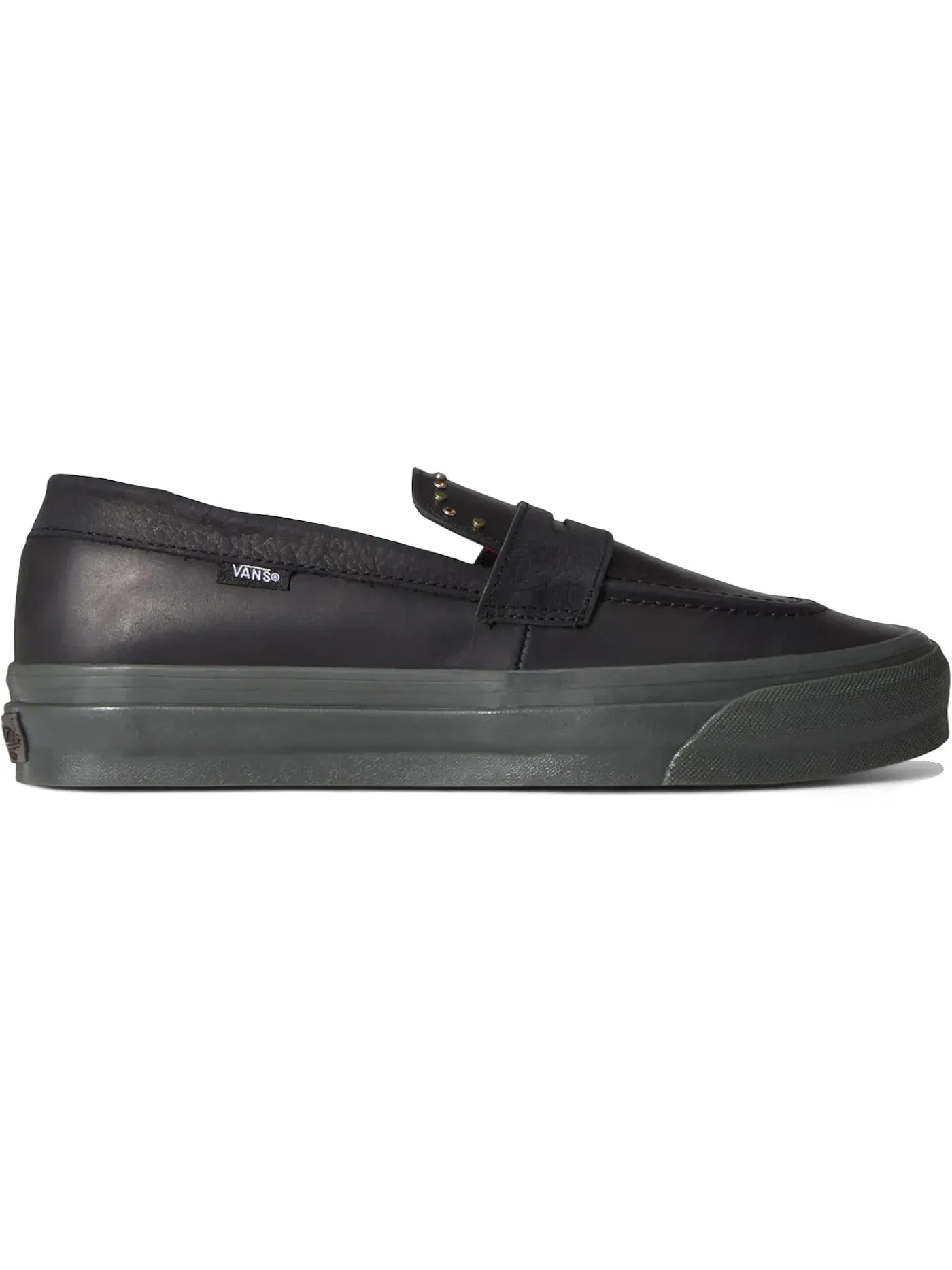 Мужские лоферы кожаные Vans Premium Loafer — изображение 1 из 1, черный