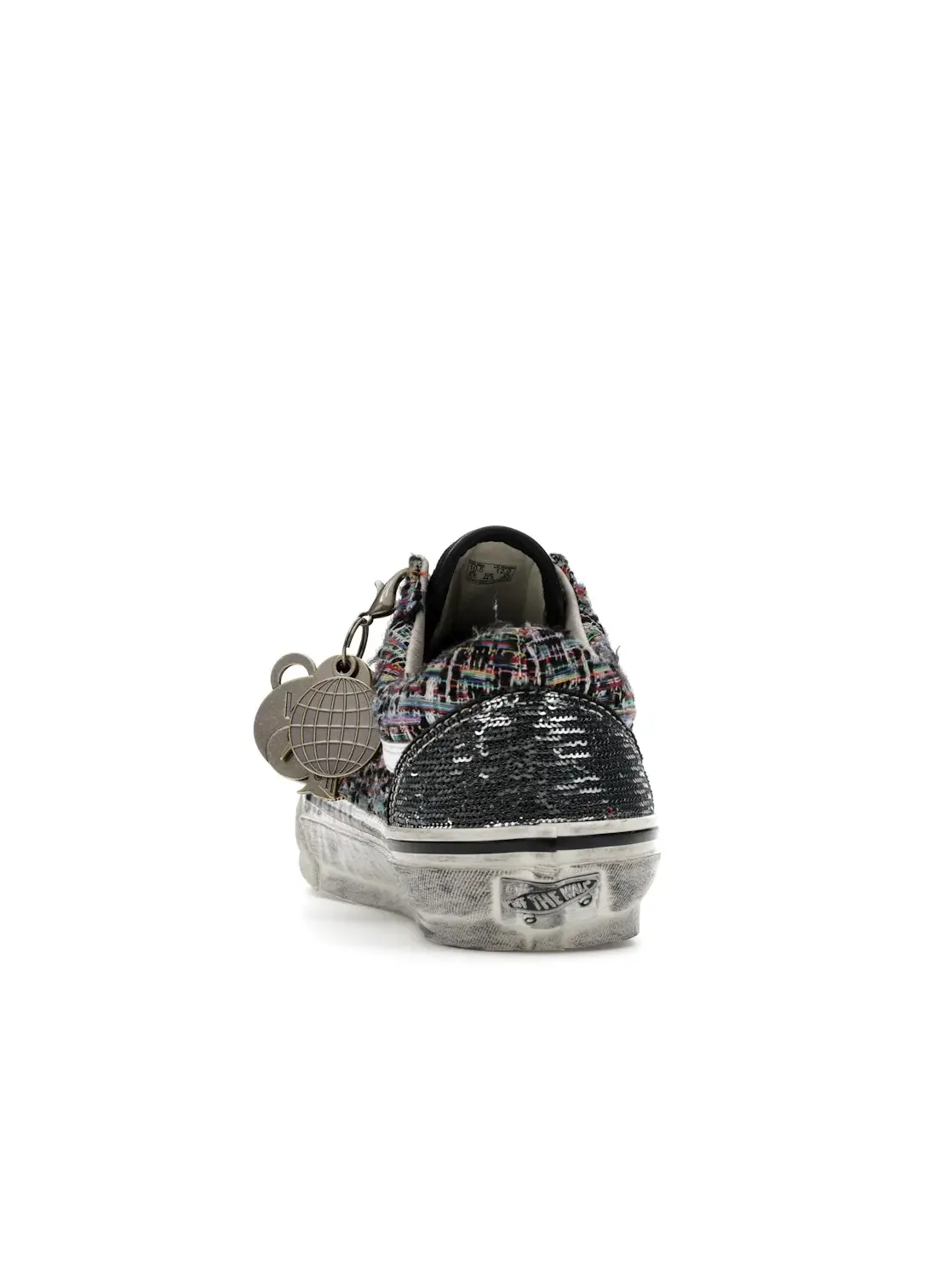 Мужские кроссовки с подвесками Vans Premium Old Skool — изображение 4 из 4, черный/серый