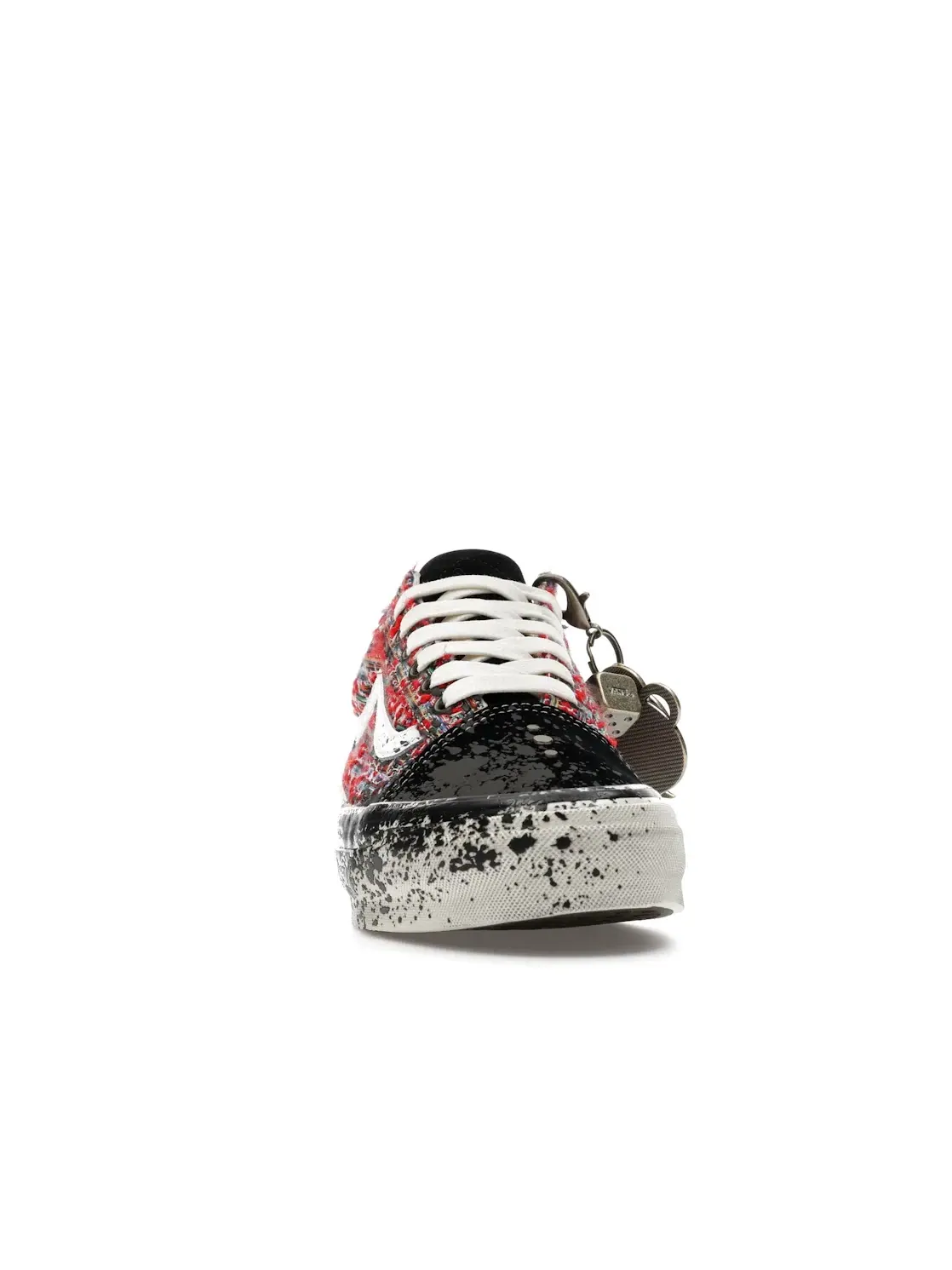 Мужские кроссовки Lifestyle с принтом Vans Premium Old Skool — изображение 2 из 4, красный черный
