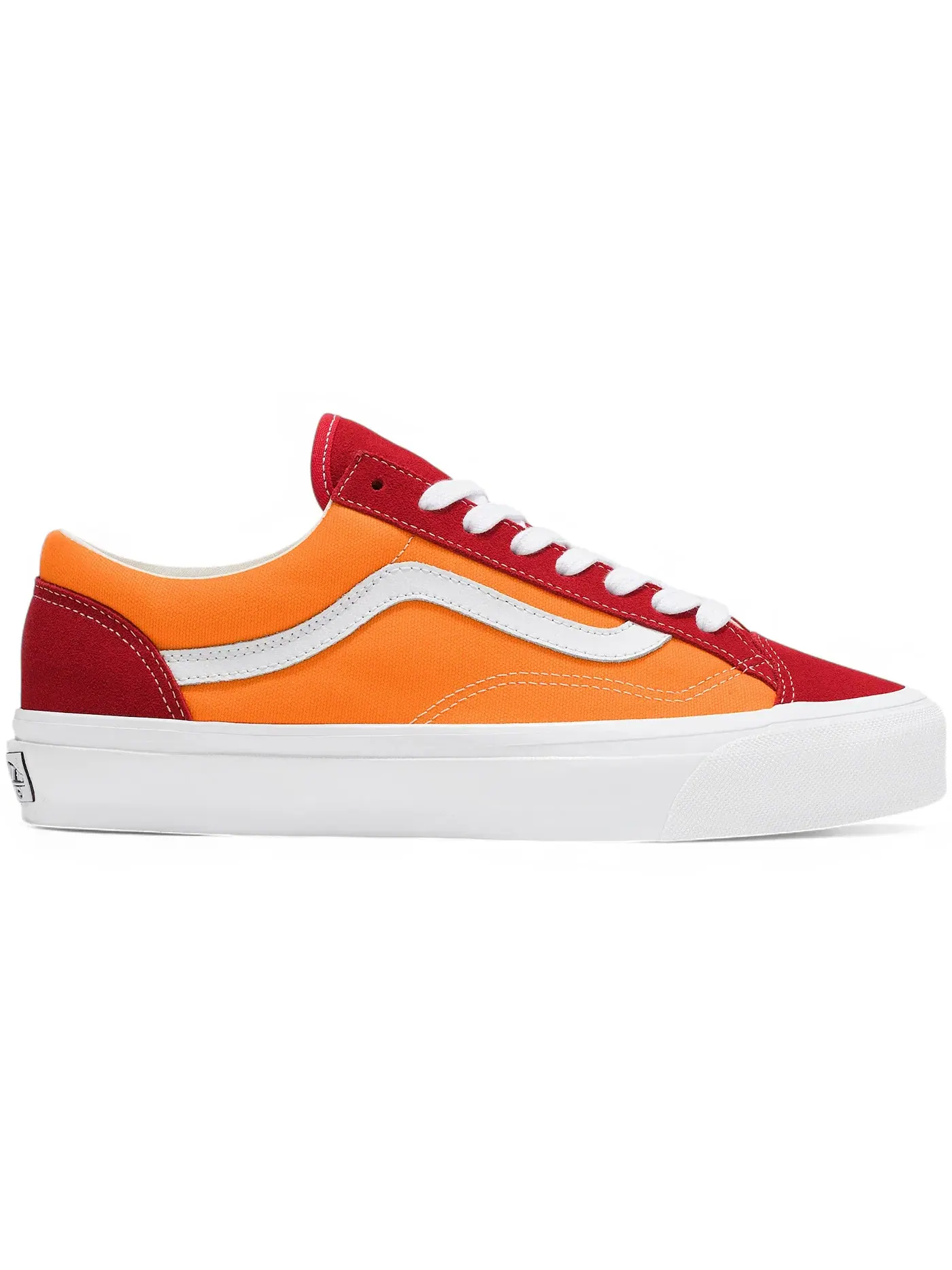 Мужские кроссовки с замшевыми вставками Vans Premium Old Skool — изображение 1 из 1, красный оранжевый