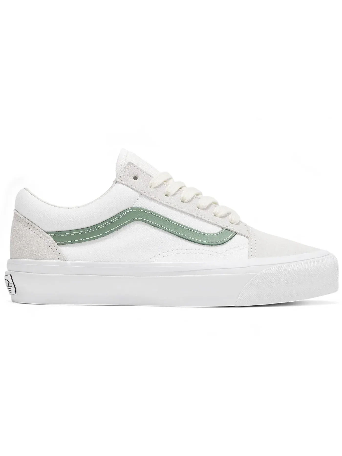 Мужские кроссовки с замшевым верхом Vans Premium Old Skool — изображение 1 из 1, белый/зеленый