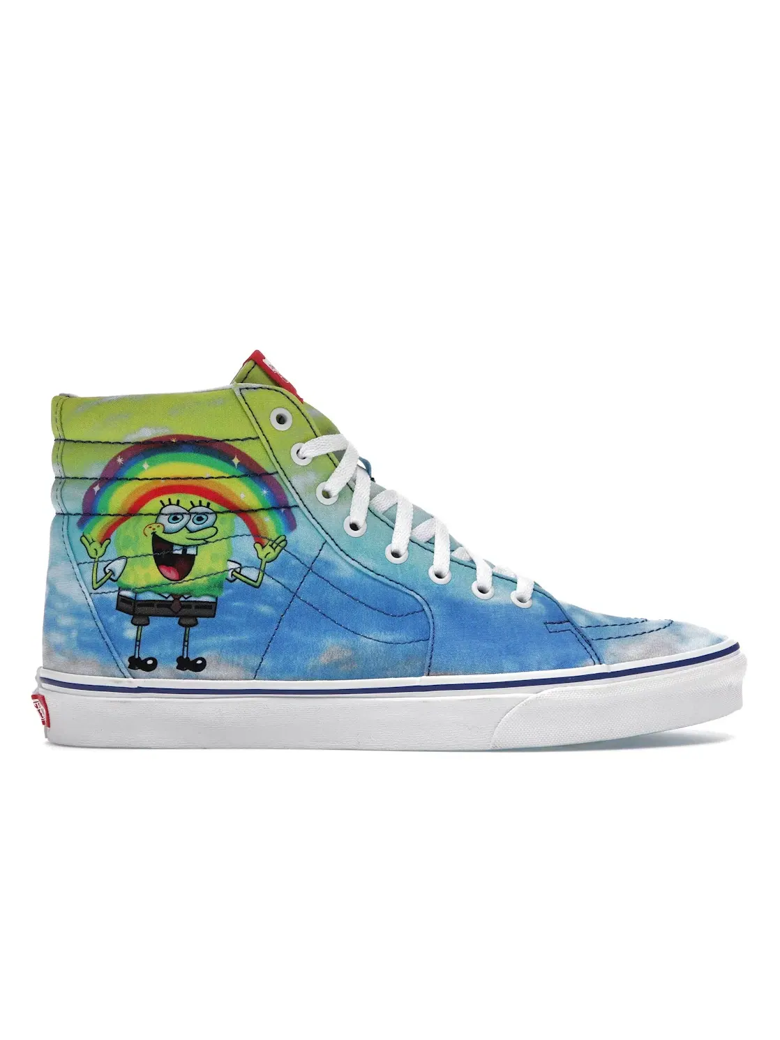 Мужские кроссовки высокие с принтом Vans Sk8-Hi 38 DX — изображение 1 из 4, мульти-/синий