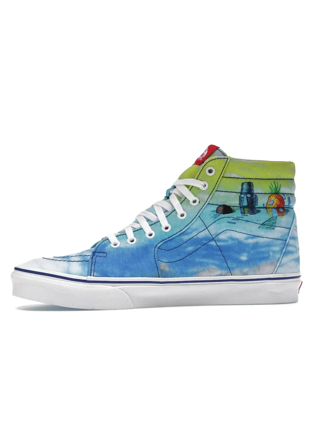 Мужские кроссовки высокие с принтом Vans Sk8-Hi 38 DX — изображение 3 из 4, мульти-/синий