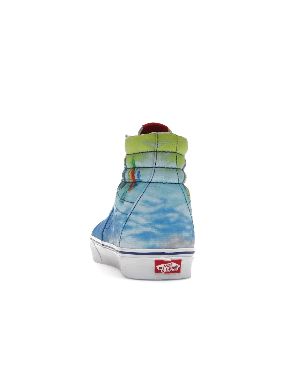 Мужские кроссовки высокие с принтом Vans Sk8-Hi 38 DX — изображение 4 из 4, мульти-/синий