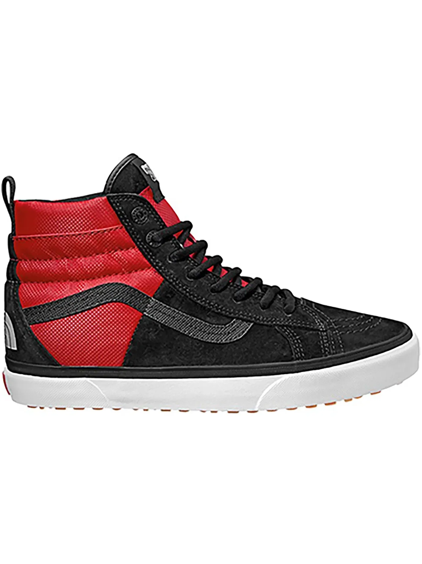 Мужские кроссовки высокие с принтом Vans Sk8-Hi 46 MTE DX The North Face — изображение 1 из 1, черный/красный