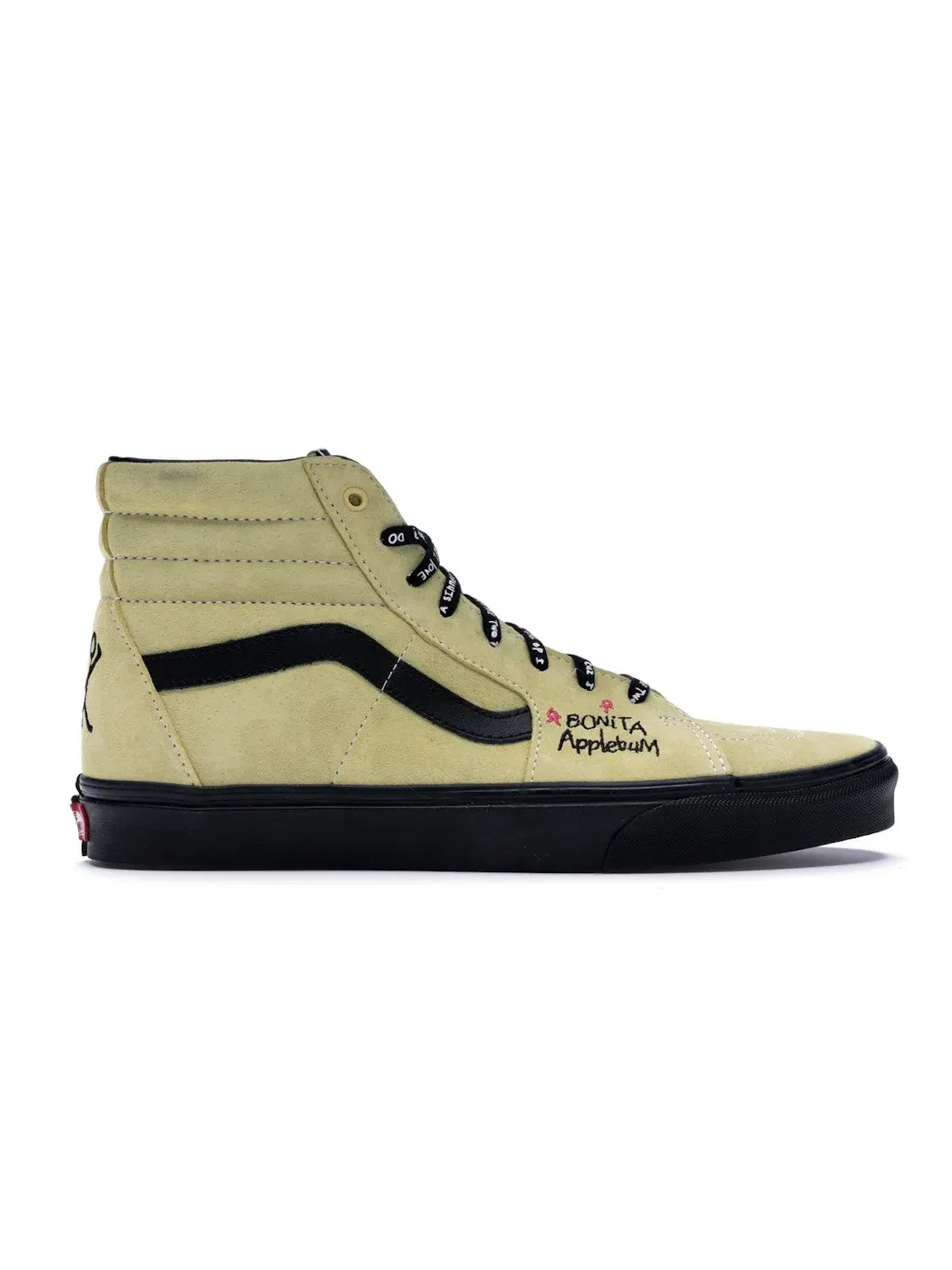 Мужские кроссовки высокие с принтом Vans Sk8-Hi Vans — изображение 1 из 4, желтый/черный