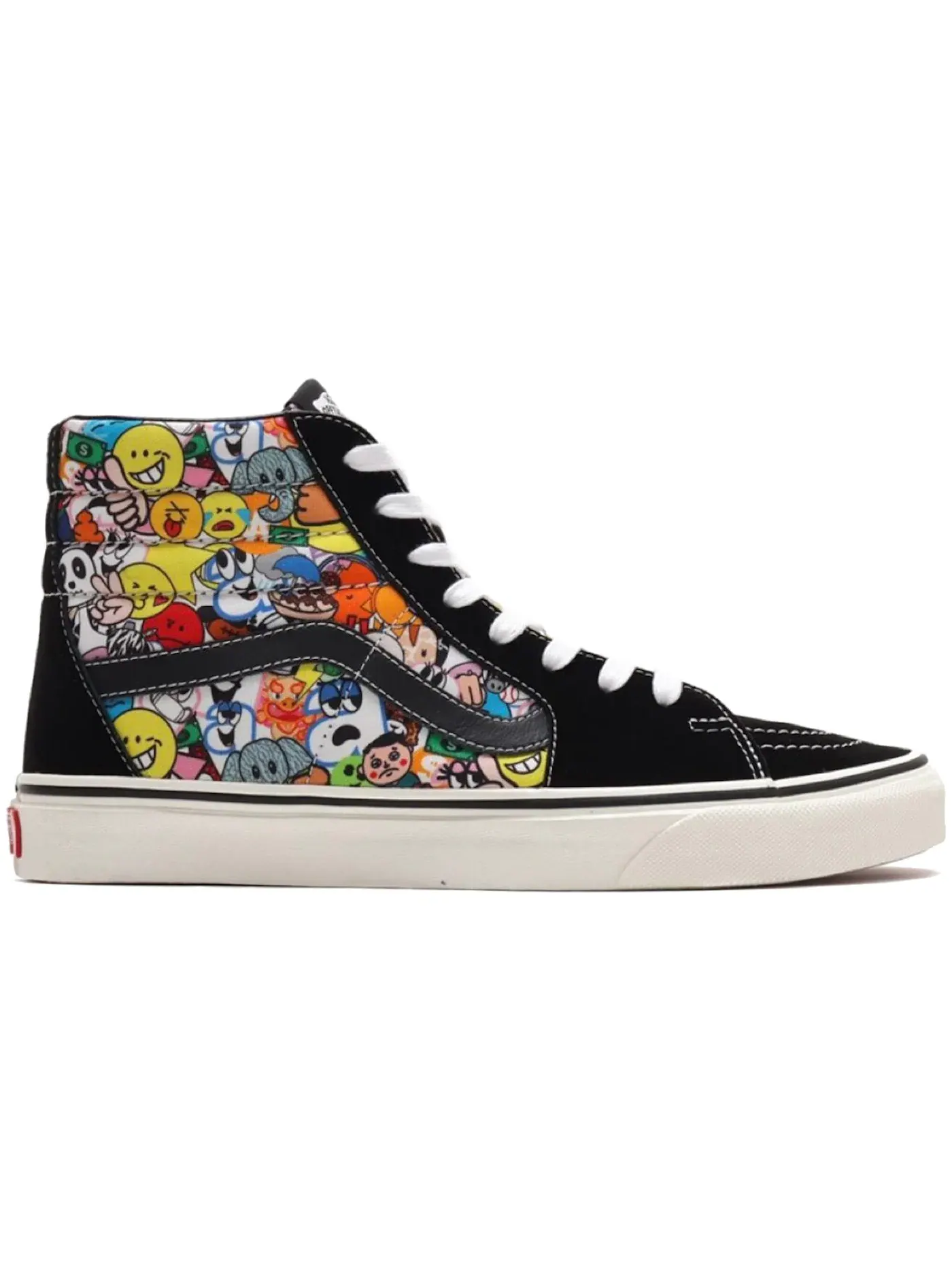 Мужские кроссовки с принтом Vans Sk8-Hi atmos Emoji — изображение 1 из 1, мульти черный