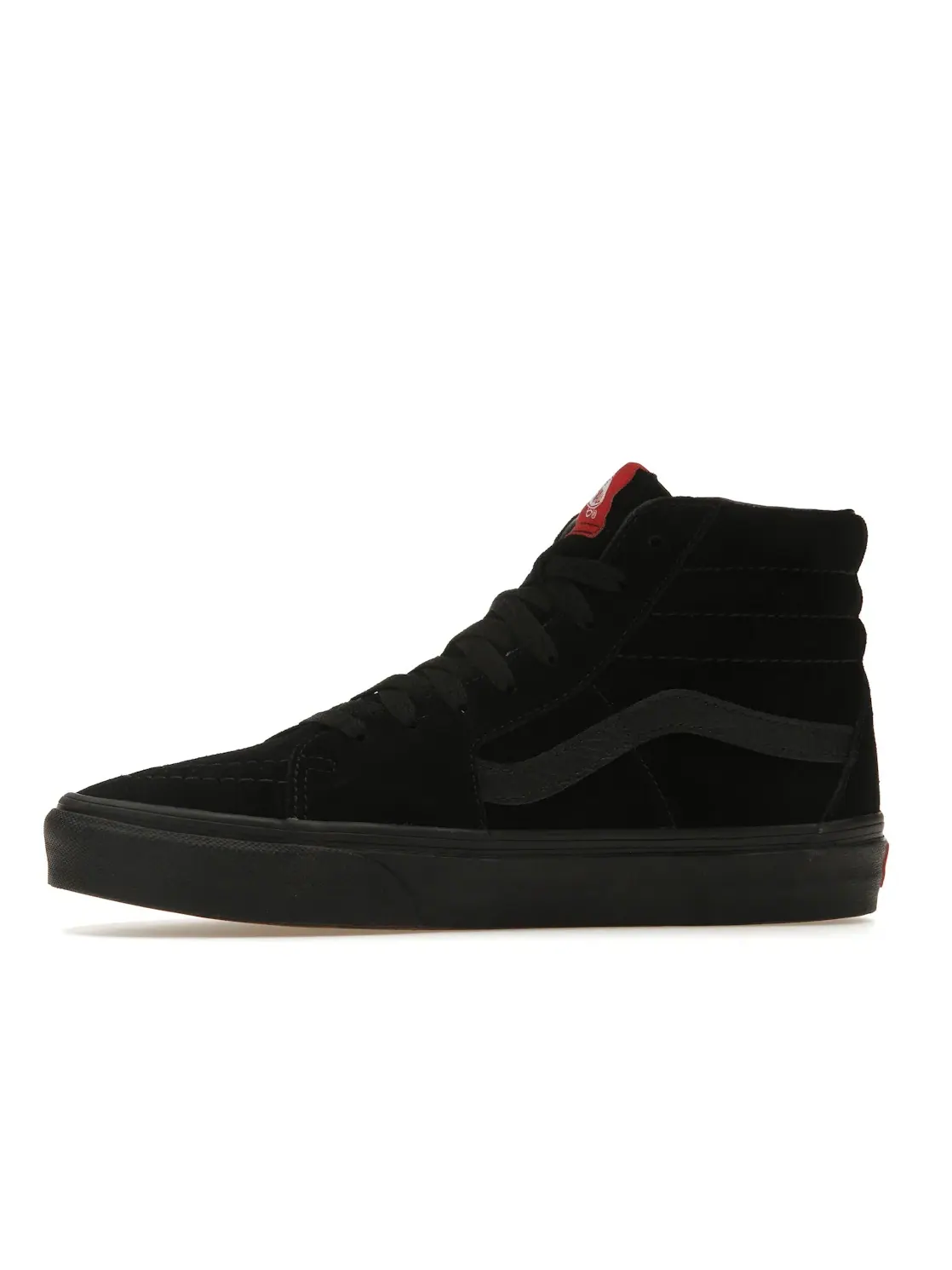 Мужские кроссовки с замшевым верхом Vans Sk8-Hi Vans — изображение 3 из 4, черный/черный