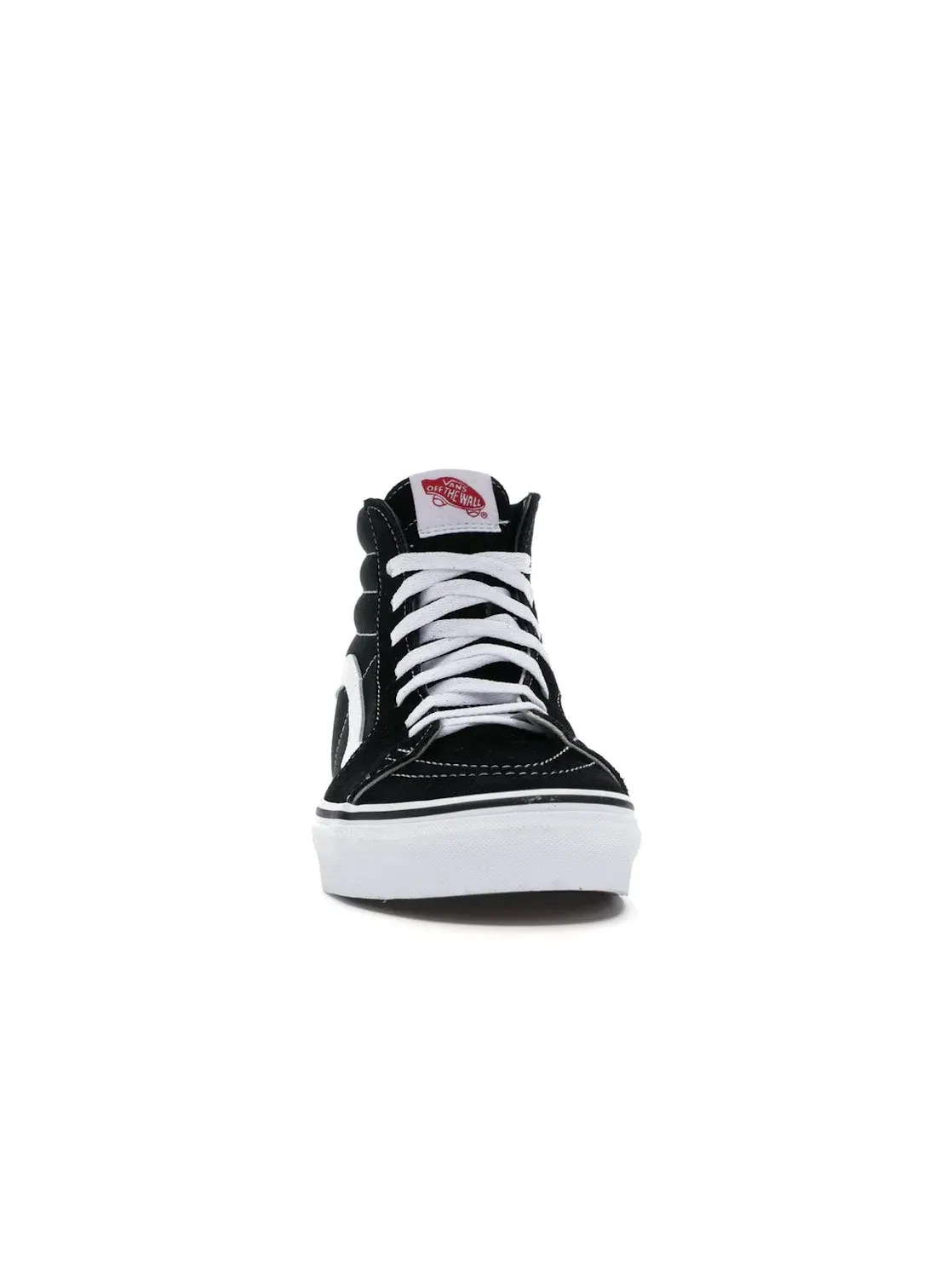 Мужские кроссовки высокие с замшевым и текстильным верхом Vans Sk8-Hi — изображение 2 из 4, черный/белый