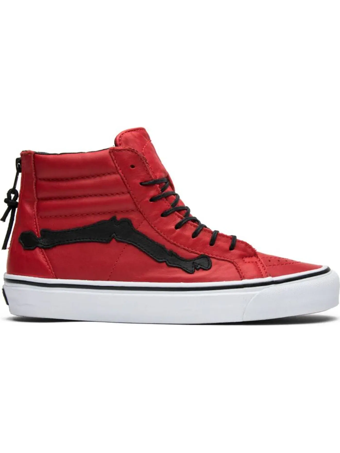 Мужские кроссовки с высоким верхом Vans Sk8-Hi — изображение 1 из 1, красный/черный