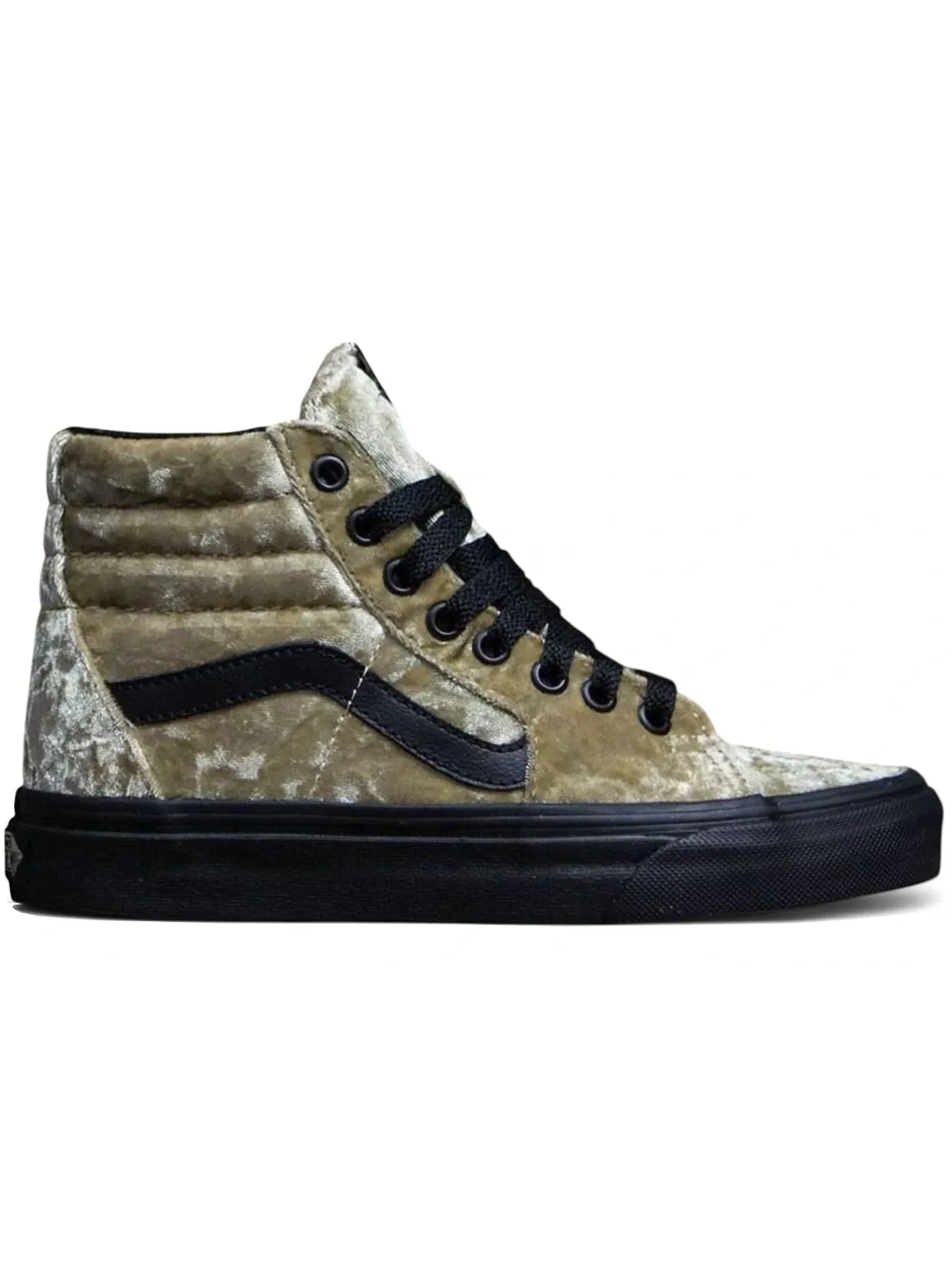 Женские кроссовки высокие с бархатистой замшей Vans Sk8-Hi — изображение 1 из 1, коричневый бежевый