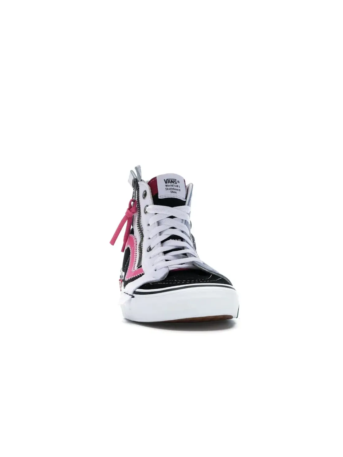 Мужские кроссовки с высоким верхом Vans Sk8-Hi Cap — изображение 2 из 4, черный/розовый