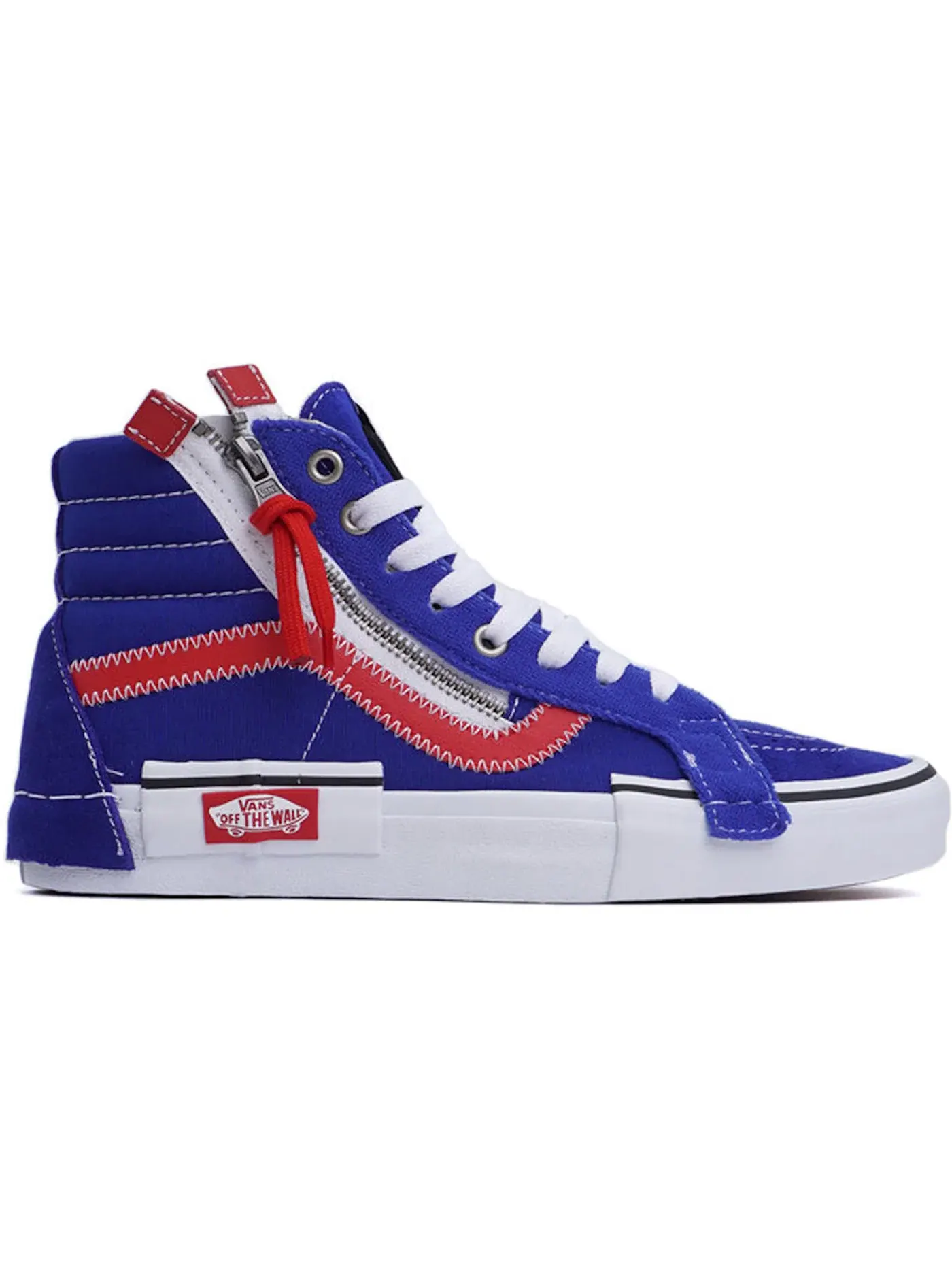 Мужские кроссовки высокие с принтом Vans Sk8-Hi Cap — изображение 1 из 1, красный