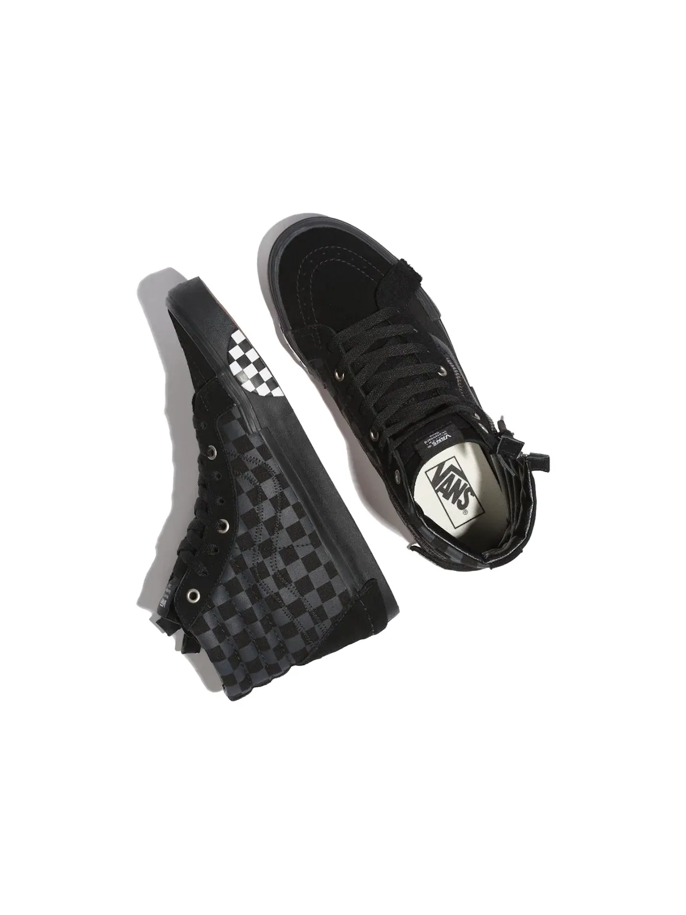 Мужские кроссовки lifestyle Vans Sk8-Hi Cap LX Reissue — изображение 2 из 2, черный/белый