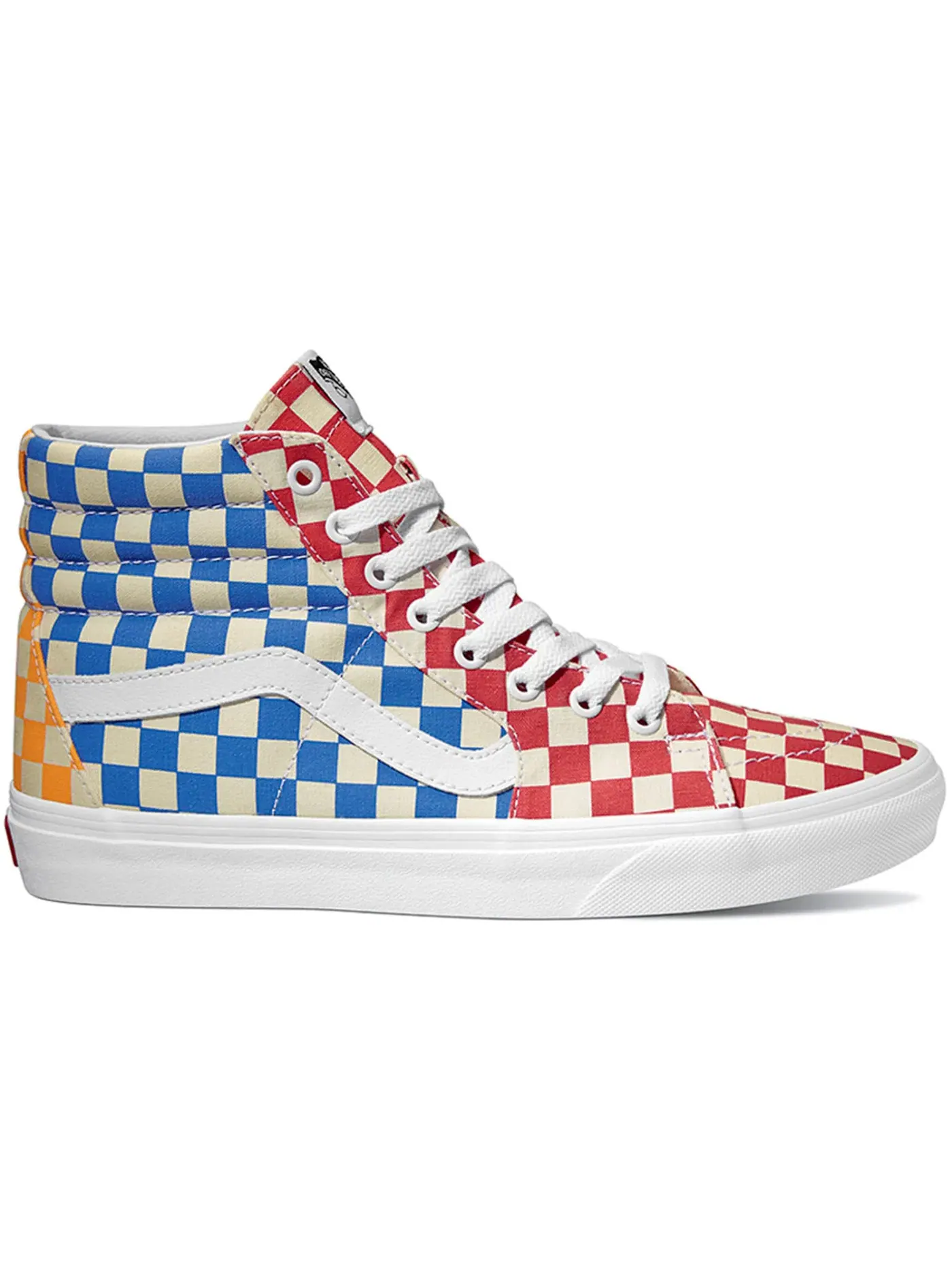 Мужские кроссовки с принтом Vans Sk8-Hi — изображение 1 из 1, мульти/белый