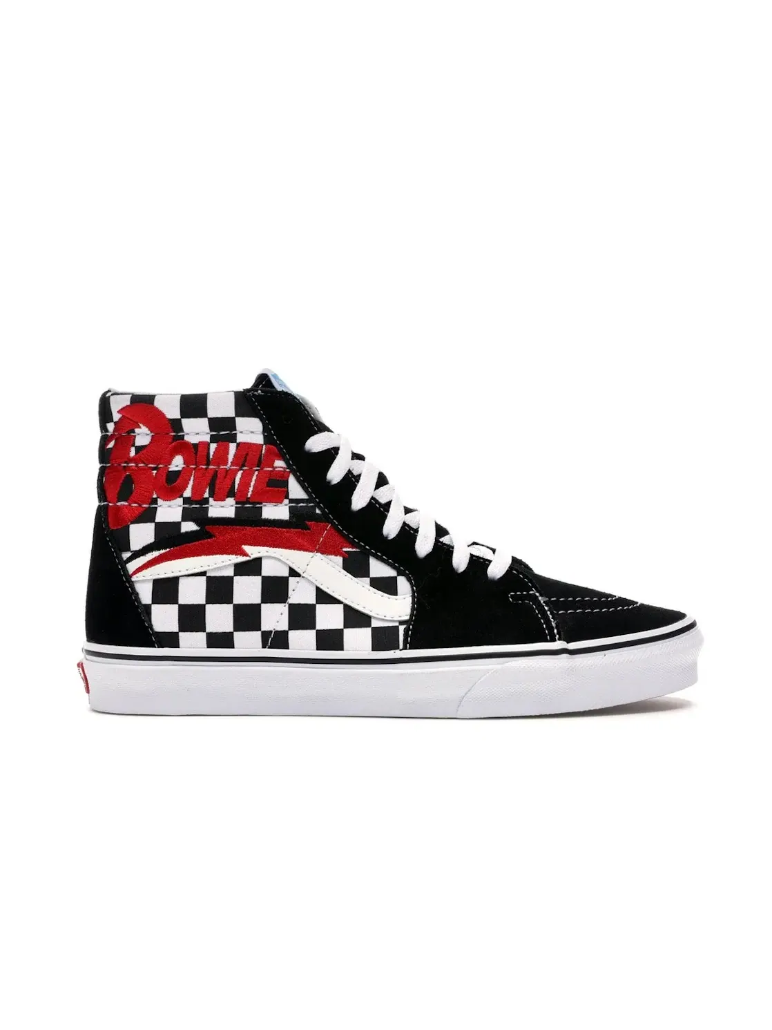 Мужские кроссовки с принтом Sk8-Hi Vans — изображение 1 из 4, черный/красный-белый
