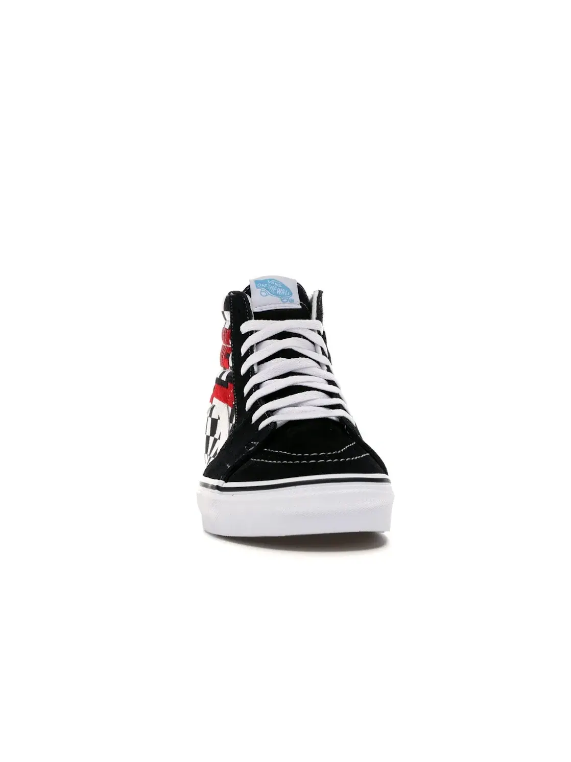 Мужские кроссовки с принтом Sk8-Hi Vans — изображение 2 из 4, черный/красный-белый