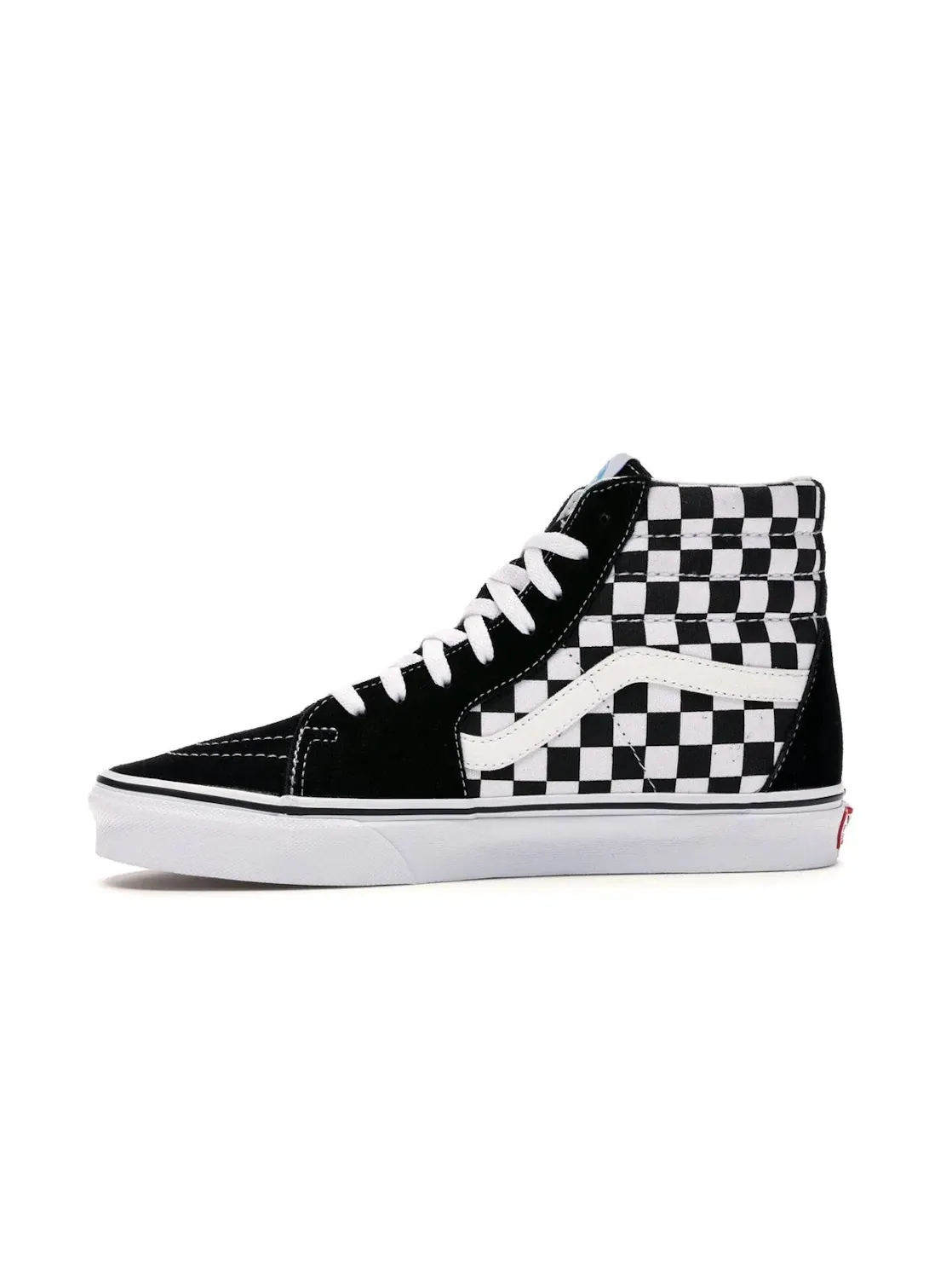 Мужские кроссовки с принтом Sk8-Hi Vans — изображение 3 из 4, черный/красный-белый