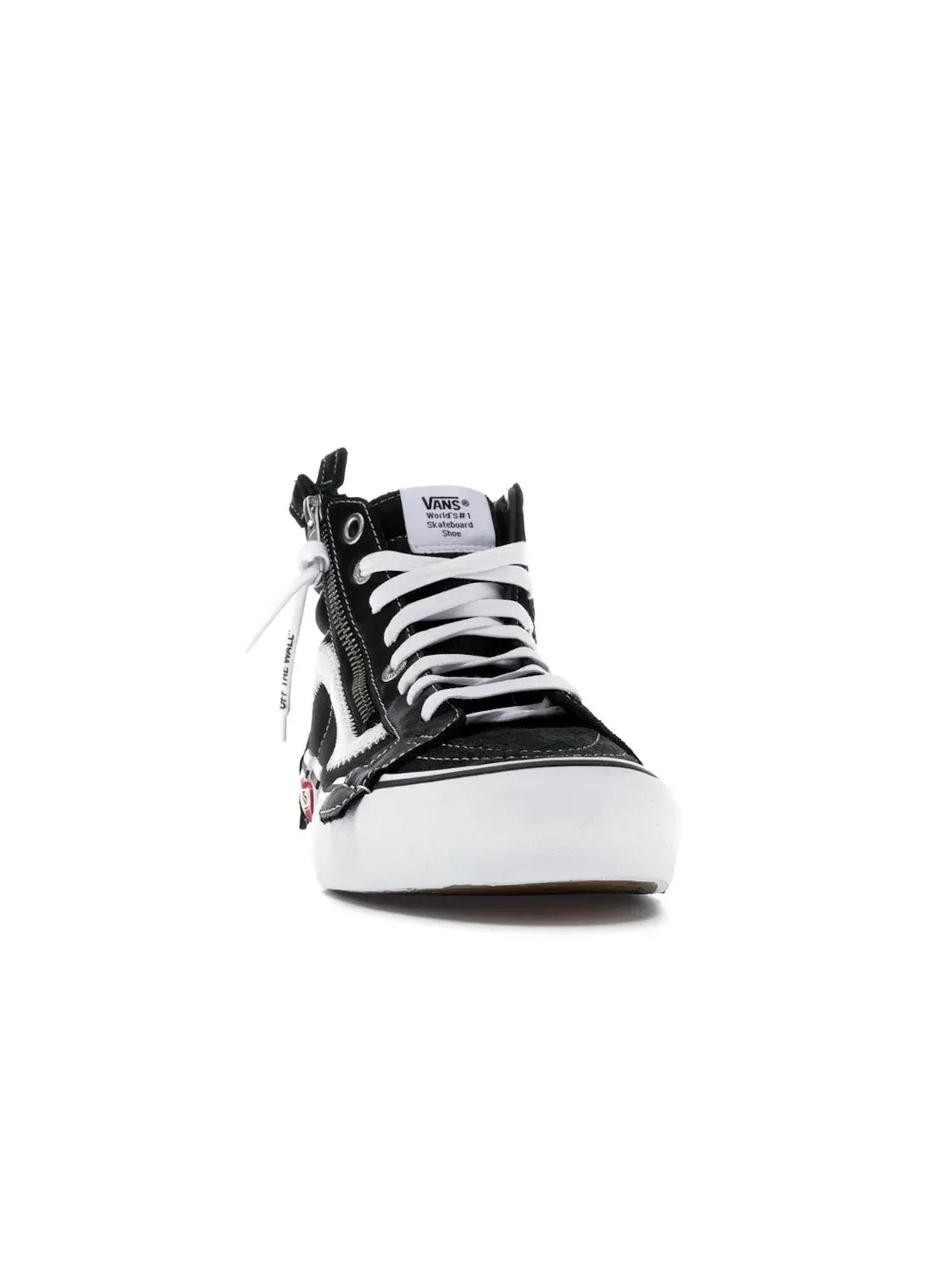 Мужские кроссовки Lifestyle с деконструированным дизайном Vans Sk8-Hi Vans — изображение 2 из 4, черный