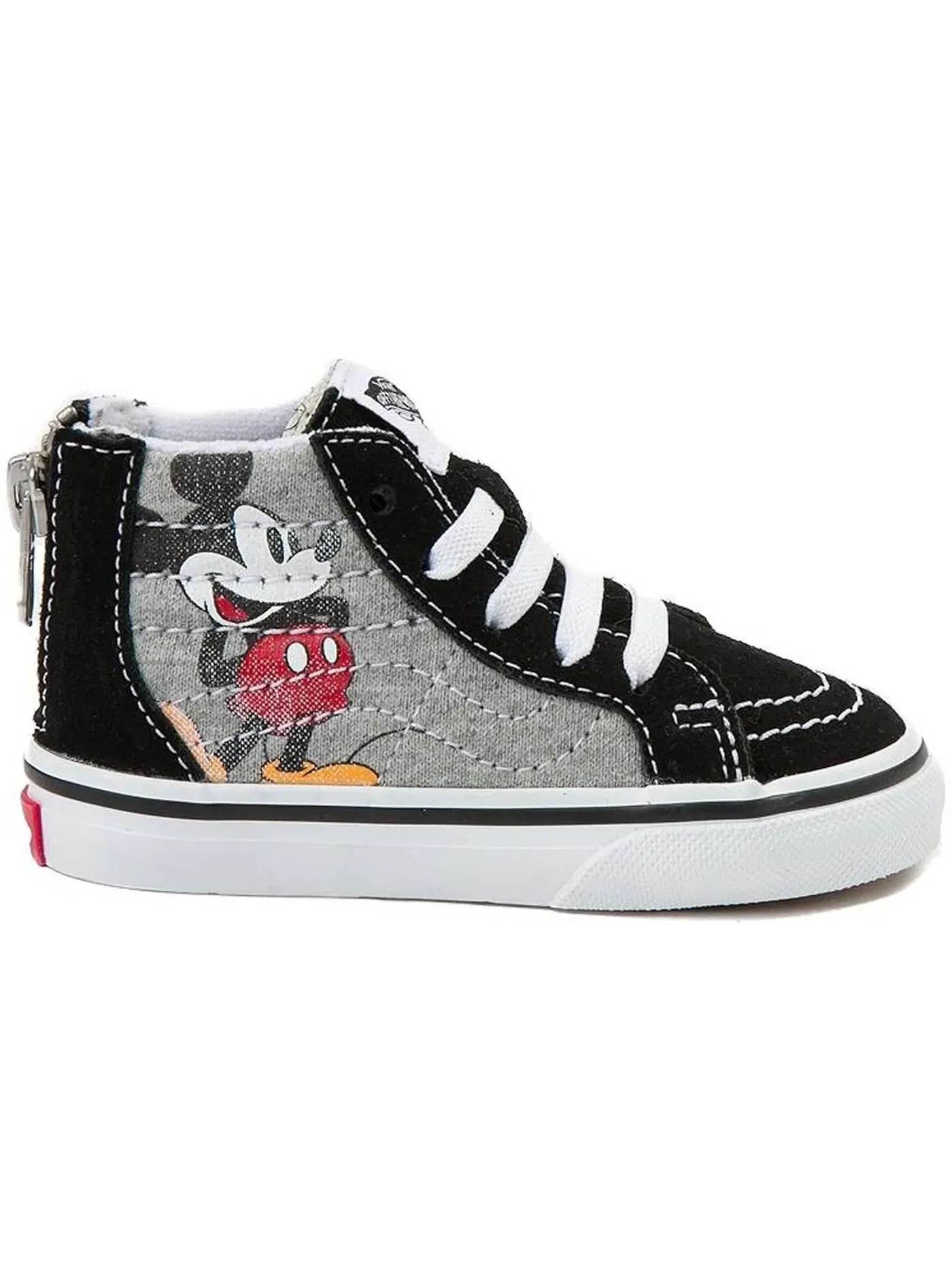 Детские кроссовки с принтом Vans Sk8-Hi — изображение 1 из 1, черный