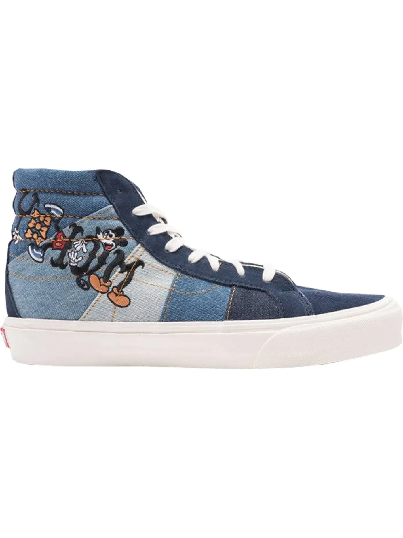 Мужские кроссовки с длинным язычком Vans Sk8-Hi — изображение 1 из 1, синий