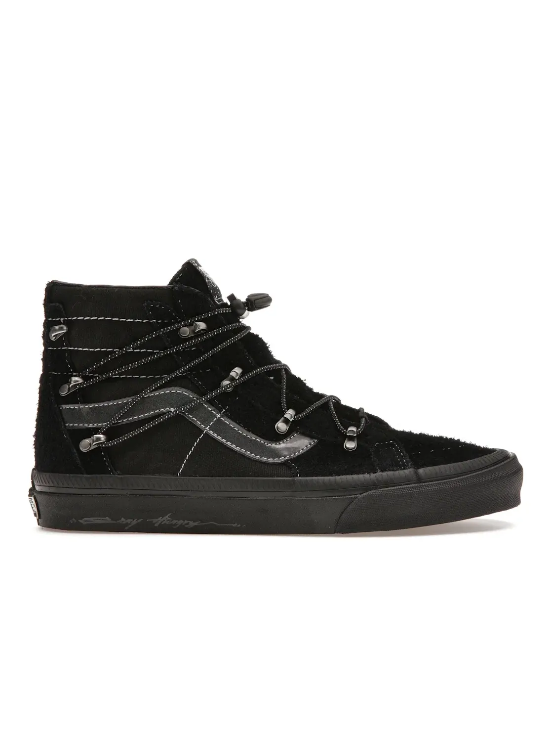 Унисекс-кроссовки с принтом Vans Sk8-Hi Echo DX HuaTunan Year of the Tiger — изображение 1 из 4, черный/черный-зеленый