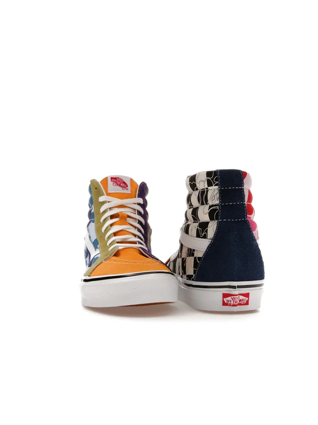 Мужские кроссовки с принтом Vans Sk8-Hi DX BAPE — изображение 2 из 4, мульти мульти мульти
