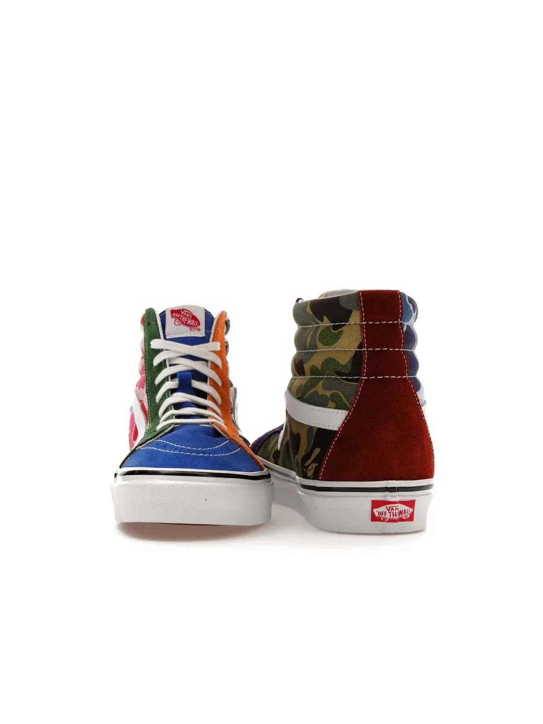 Мужские кроссовки с принтом Vans Sk8-Hi DX BAPE — изображение 4 из 4, мульти мульти мульти
