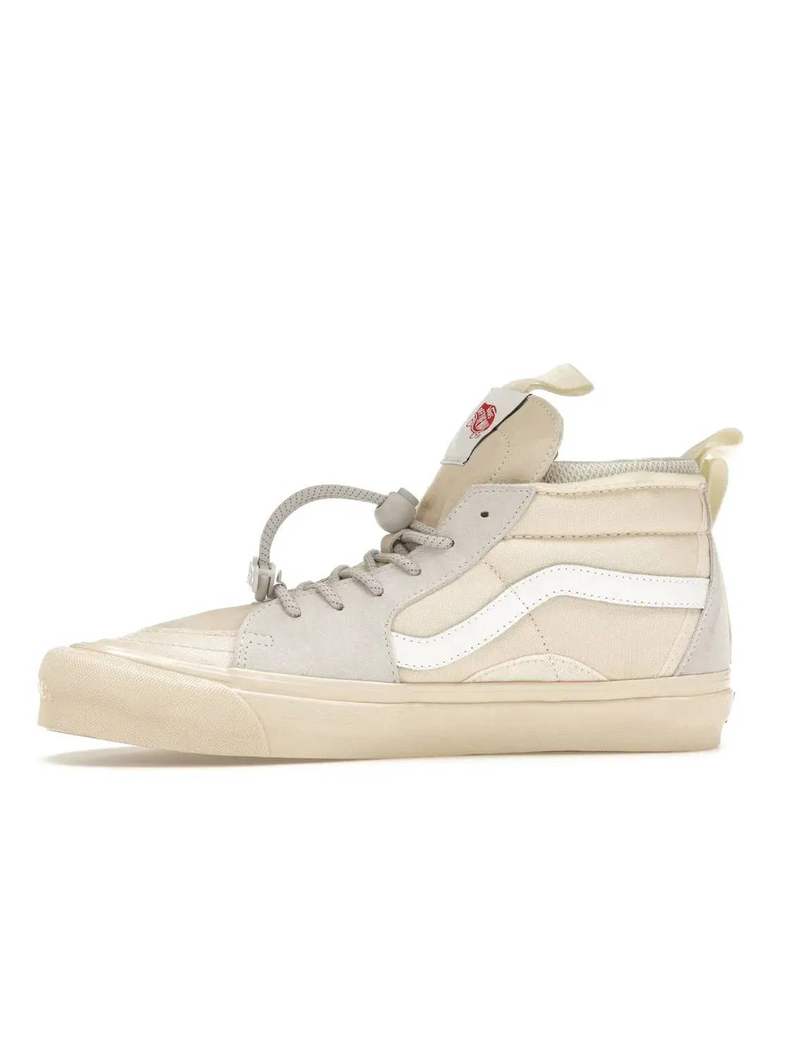 Мужские кроссовки Lifestyle с высоким берцем Vans Sk8-Hi EXT — изображение 3 из 4, белый/светлый серый