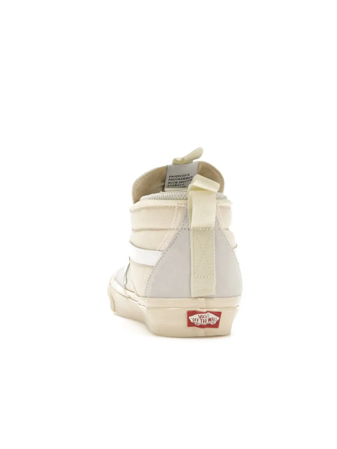 Мужские кроссовки Lifestyle с высоким берцем Vans Sk8-Hi EXT — изображение 4 из 4, белый/светлый серый