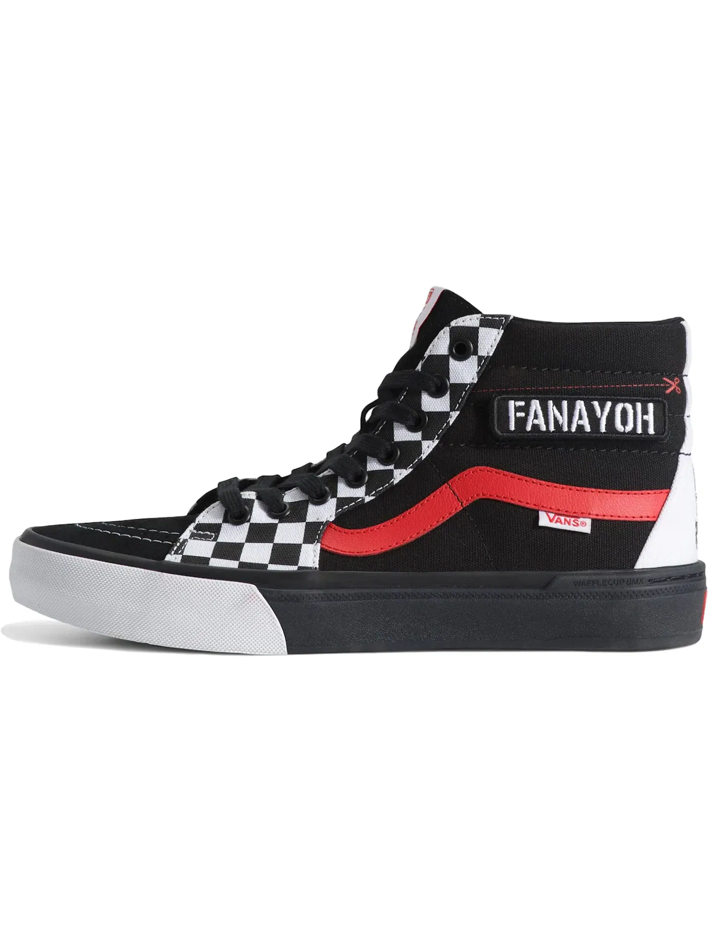Мужские кроссовки Lifestyle Vans Sk8-Hi — изображение 2 из 2, черный/белый/красный