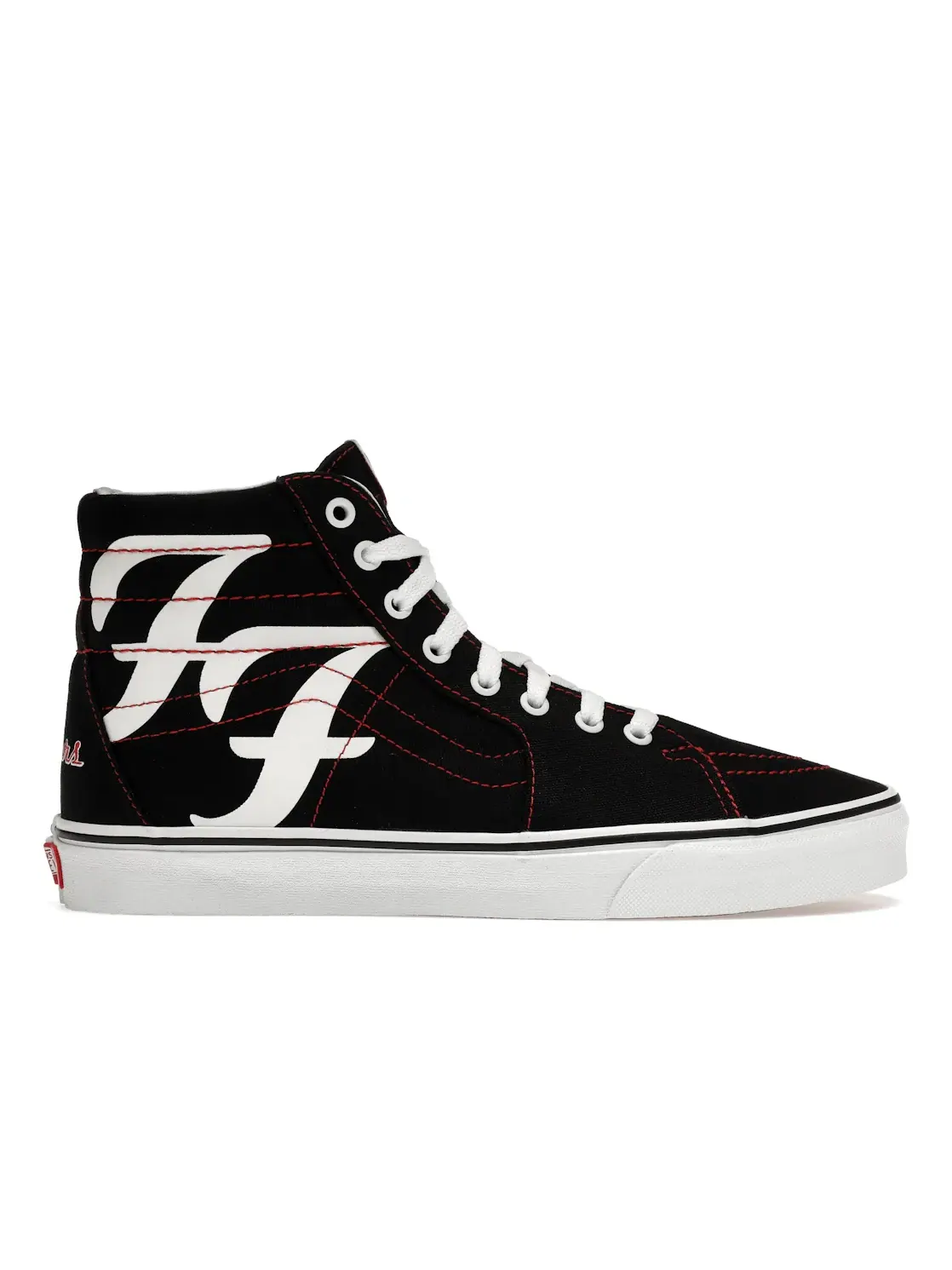 Мужские кроссовки Lifestyle Vans Sk8-Hi — изображение 1 из 4, черный/белый/красный