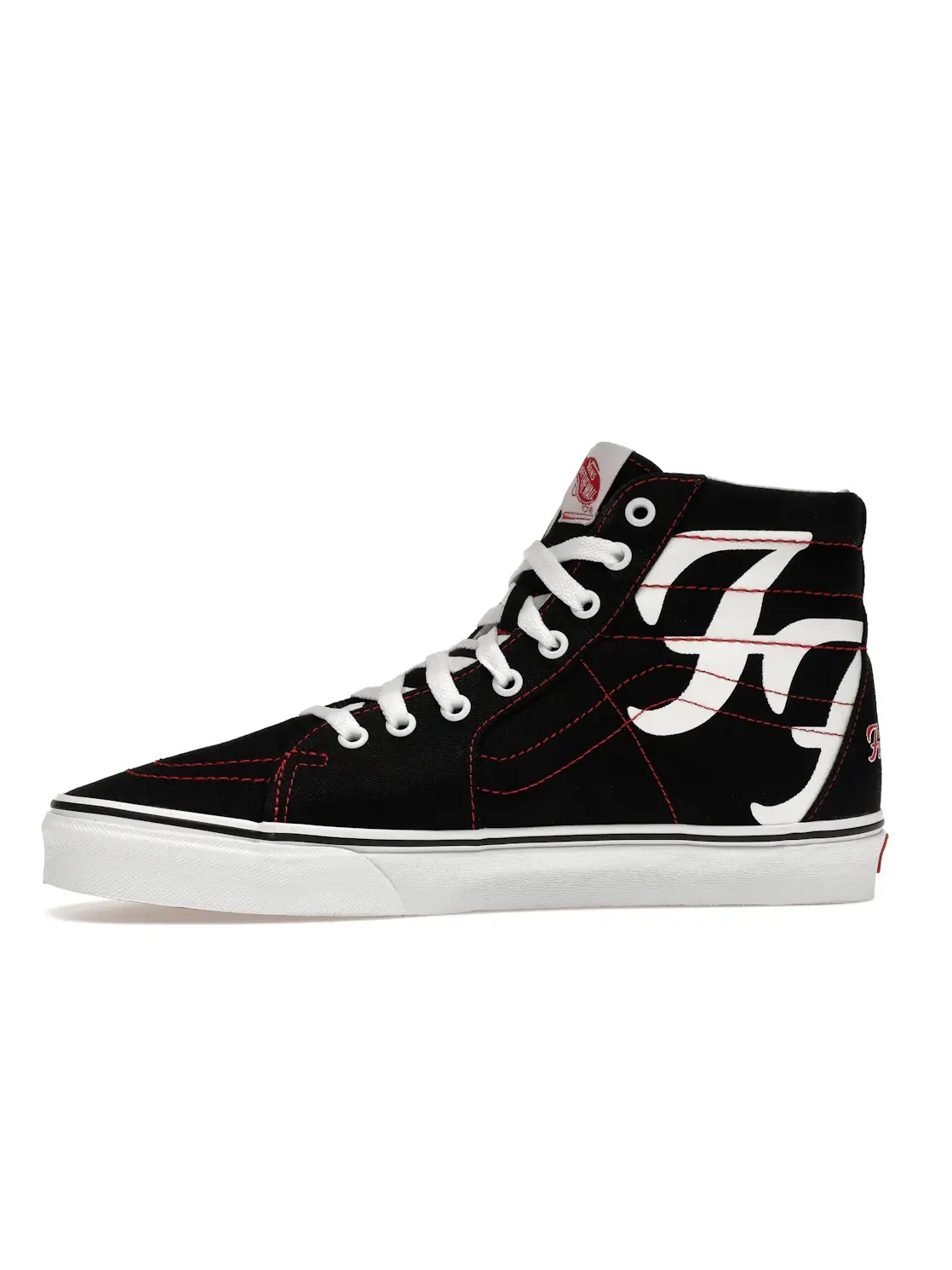 Мужские кроссовки Lifestyle Vans Sk8-Hi — изображение 3 из 4, черный/белый/красный