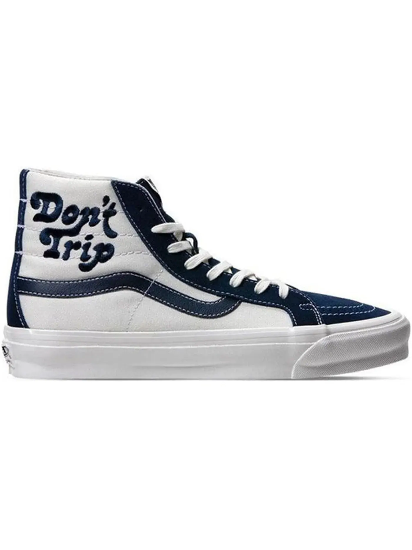 Мужские кеды Lifestyle Vans Sk8-Hi, Dress Blues Marshmallow — изображение 1 из 1