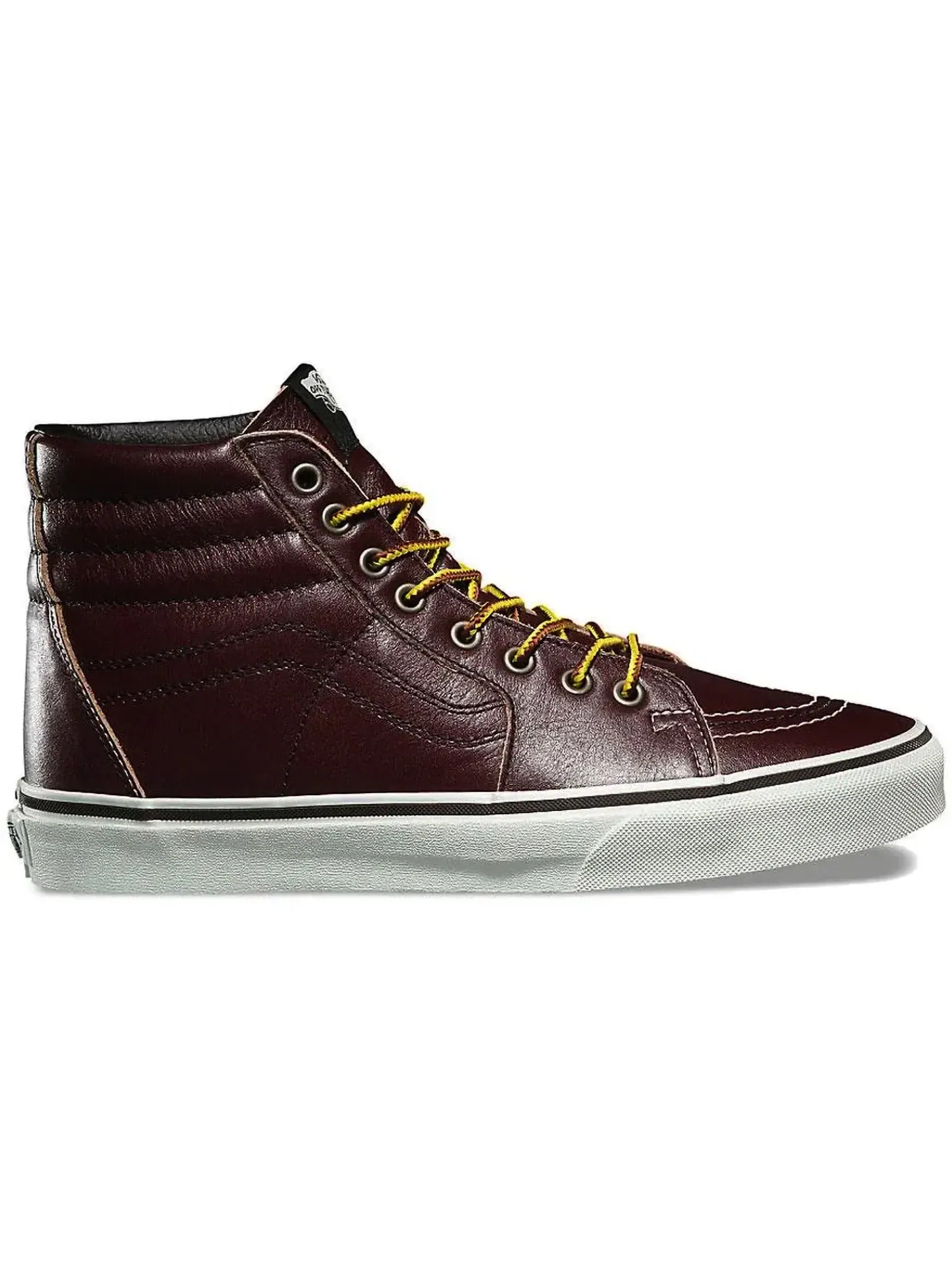 Мужские кроссовки высокие с классическим дизайном Vans SK8-Hi — изображение 1 из 1, коричневый