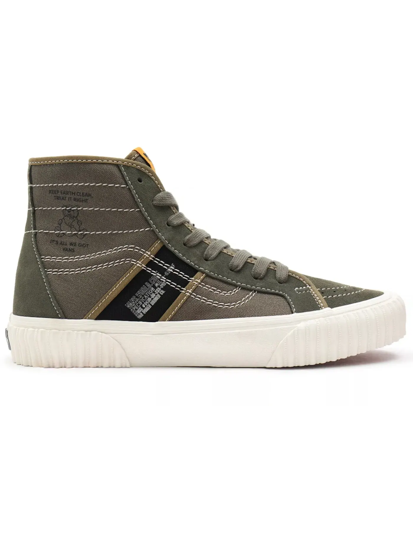 Мужские кроссовки Lifestyle Vans Sk8-Hi — изображение 1 из 1, черный