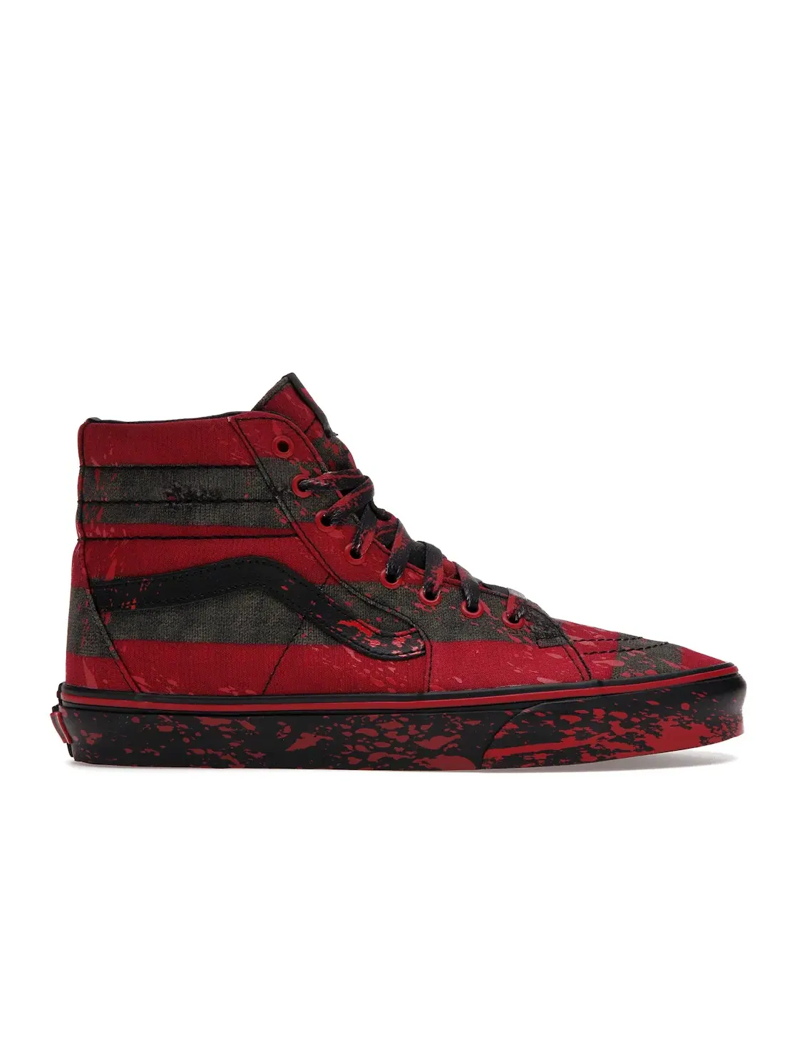 Мужские кроссовки с принтом Vans Sk8-Hi — изображение 1 из 4, черный/красный/зеленый