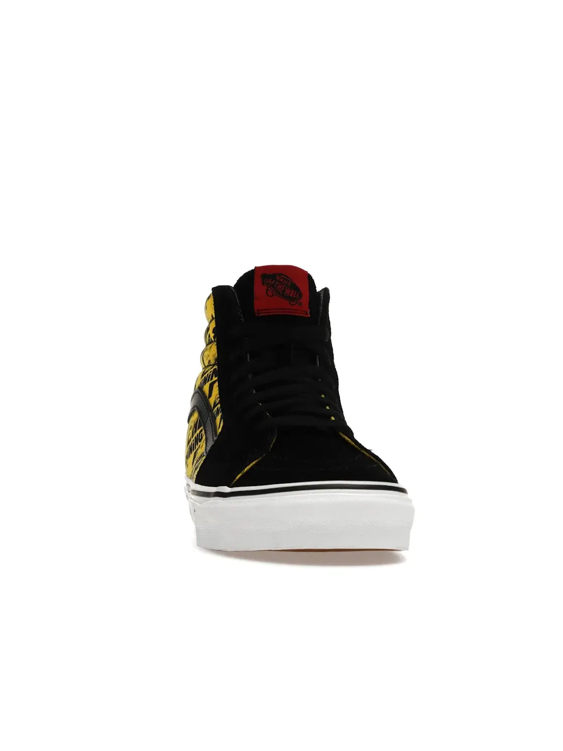 Мужские кроссовки из замши и канвы Vans Sk8-Hi Horror Pack The Shining — изображение 2 из 4, черный желтый красный