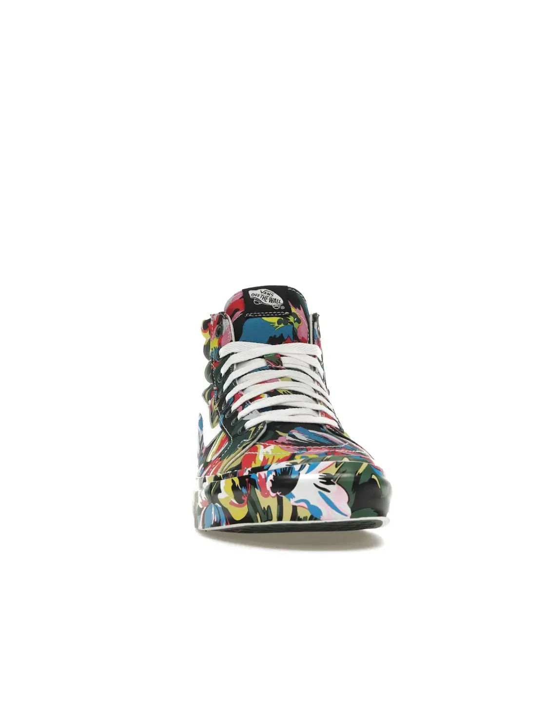 Мужские кроссовки высокие с принтом Vans Sk8-Hi KENZO — изображение 2 из 4, зеленый/белый