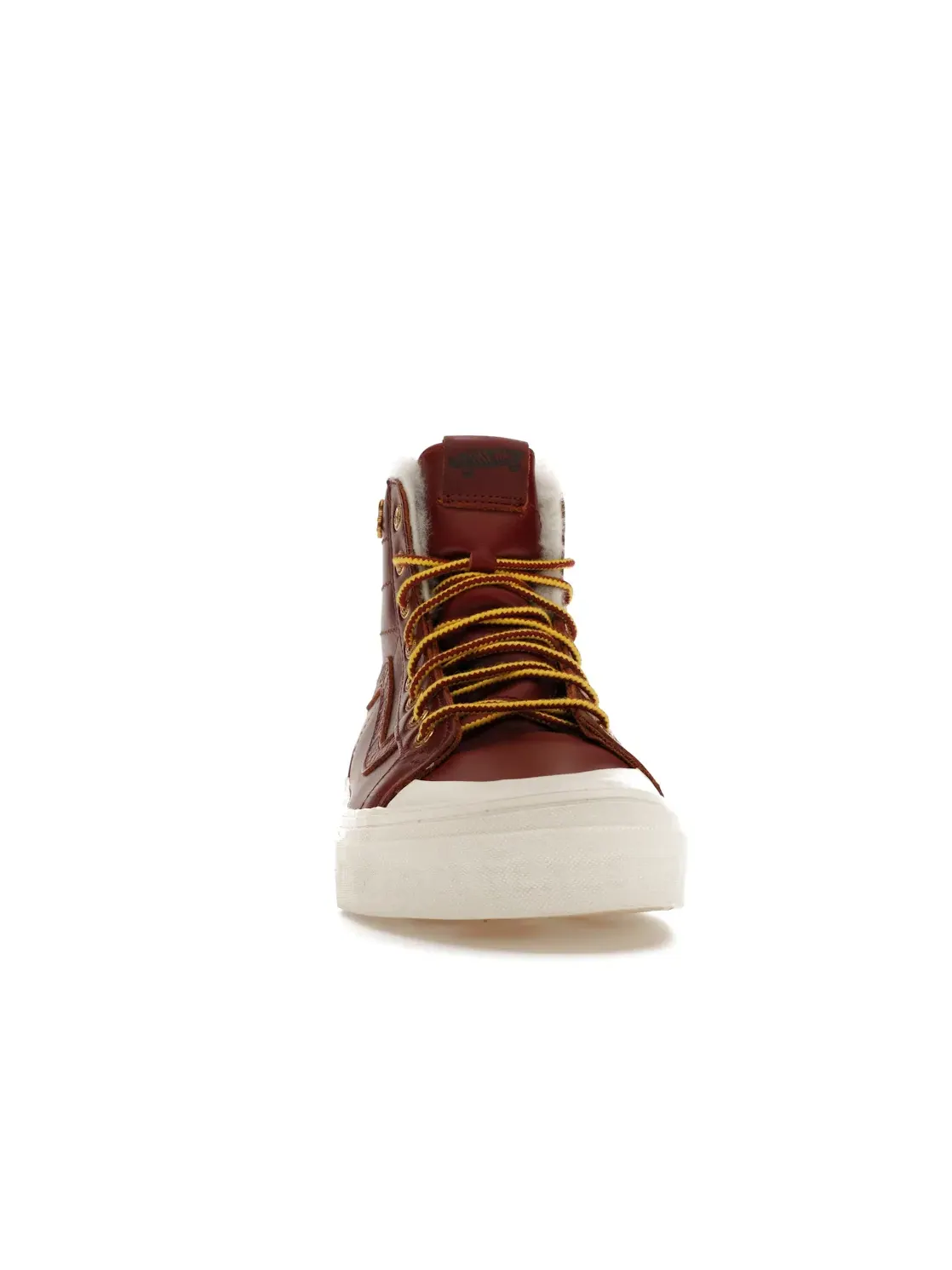 Мужские кроссовки с молнией Vans Sk8-Hi Zip — изображение 2 из 4, коричневый/белый