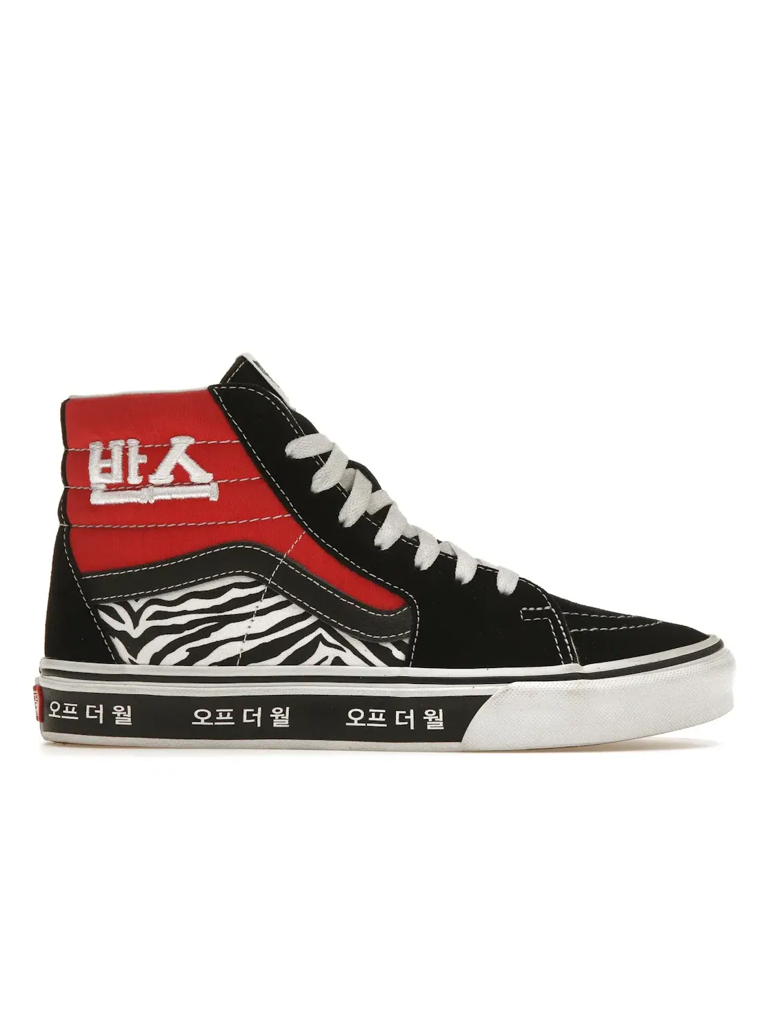 Мужские кроссовки Lifestyle Vans Sk8-Hi — изображение 1 из 4, красный/синий