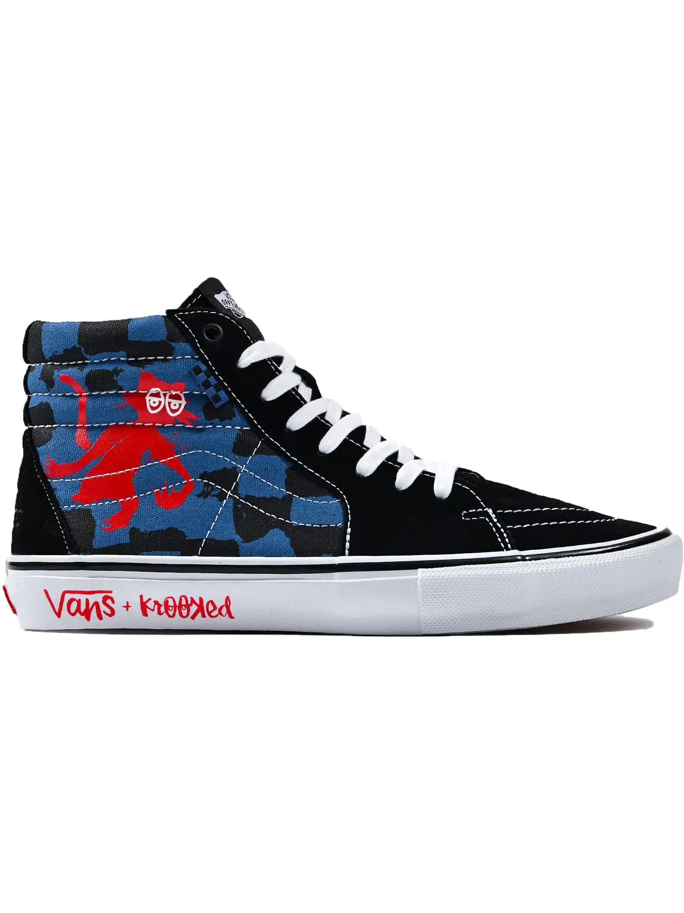 Мужские кроссовки высокие Vans Sk8-Hi Krooked By Natas For Ray — изображение 1 из 1