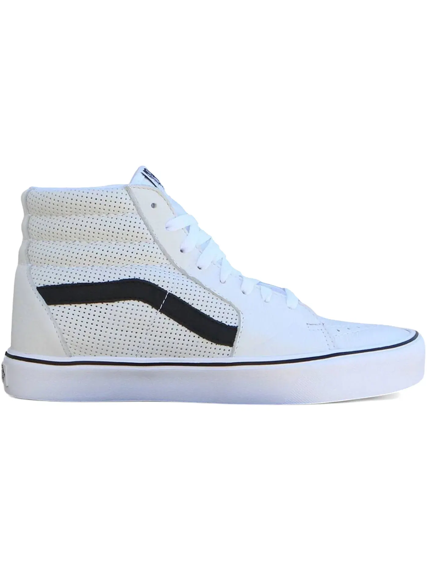Мужские кеды высокие с перфорацией Vans Sk8-Hi Lite — изображение 1 из 1, белый