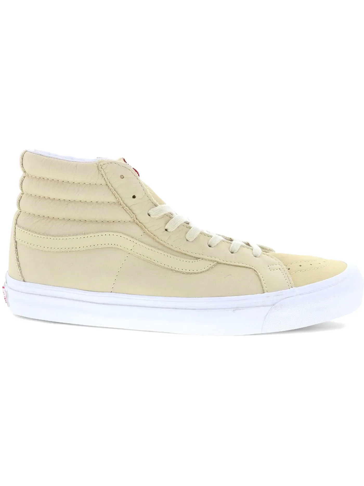 Мужские кроссовки Lifestyle Vans Sk8-Hi LX Nubuck — изображение 1 из 1, бледный белый