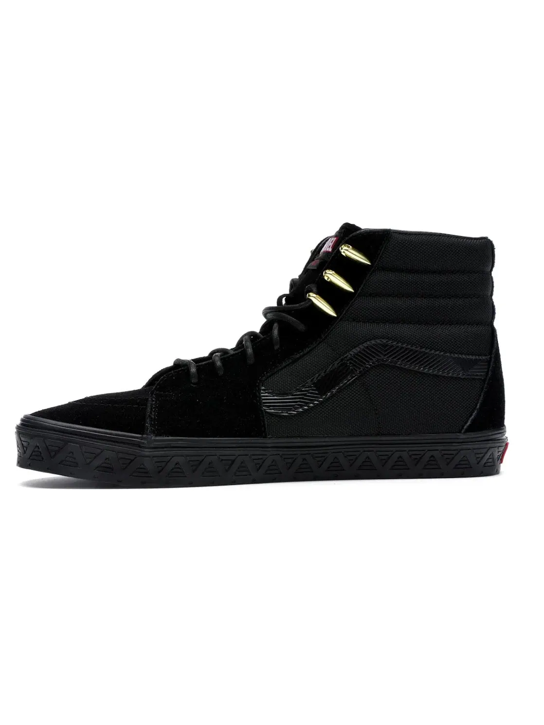 Мужские кроссовки с принтом Sk8-Hi Vans — изображение 3 из 4, черный/черный