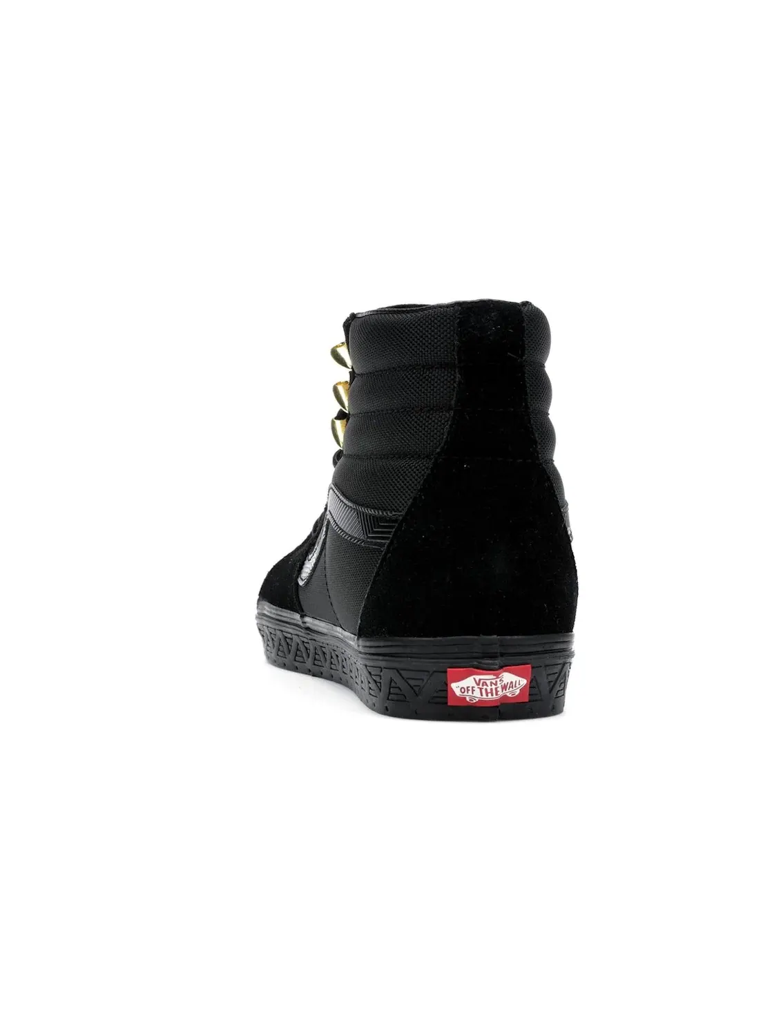 Мужские кроссовки с принтом Sk8-Hi Vans — изображение 4 из 4, черный/черный