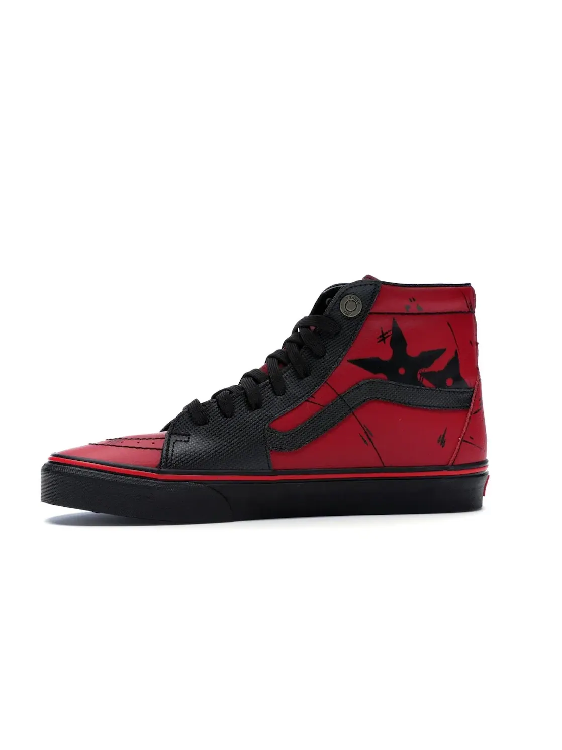 Мужские кроссовки с высоким верхом Vans Sk8-Hi Vans — изображение 3 из 4, красный/черный