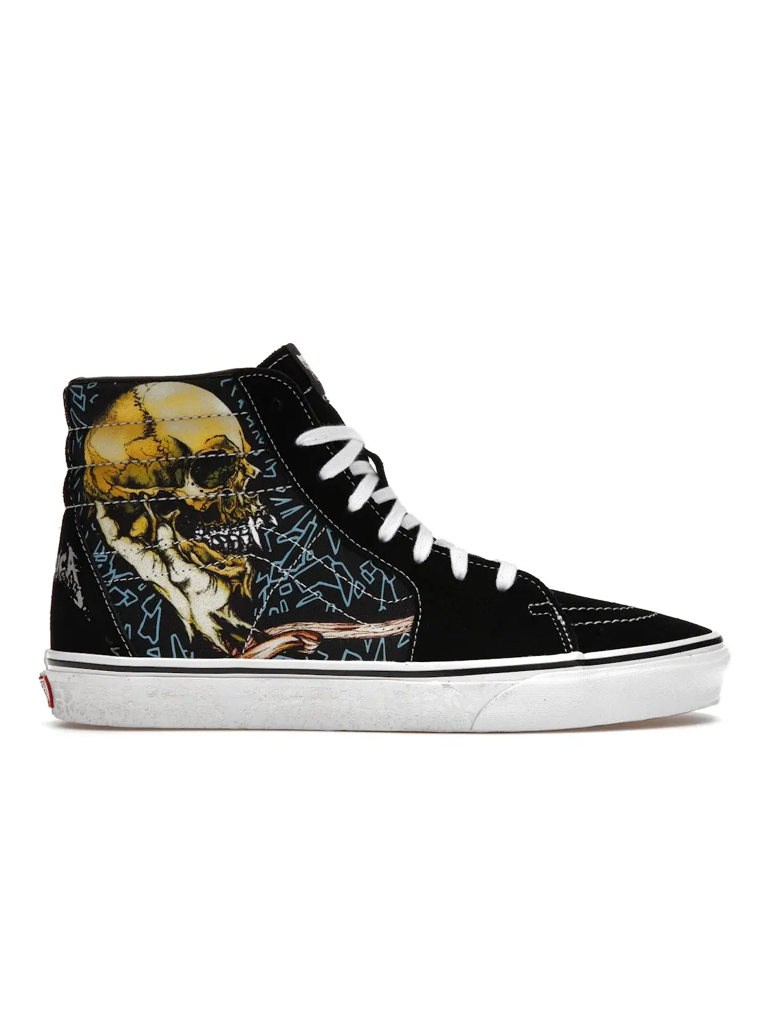 Мужские кроссовки с принтом Vans Sk8-Hi Vans — изображение 1 из 4, черный/белый/мульти