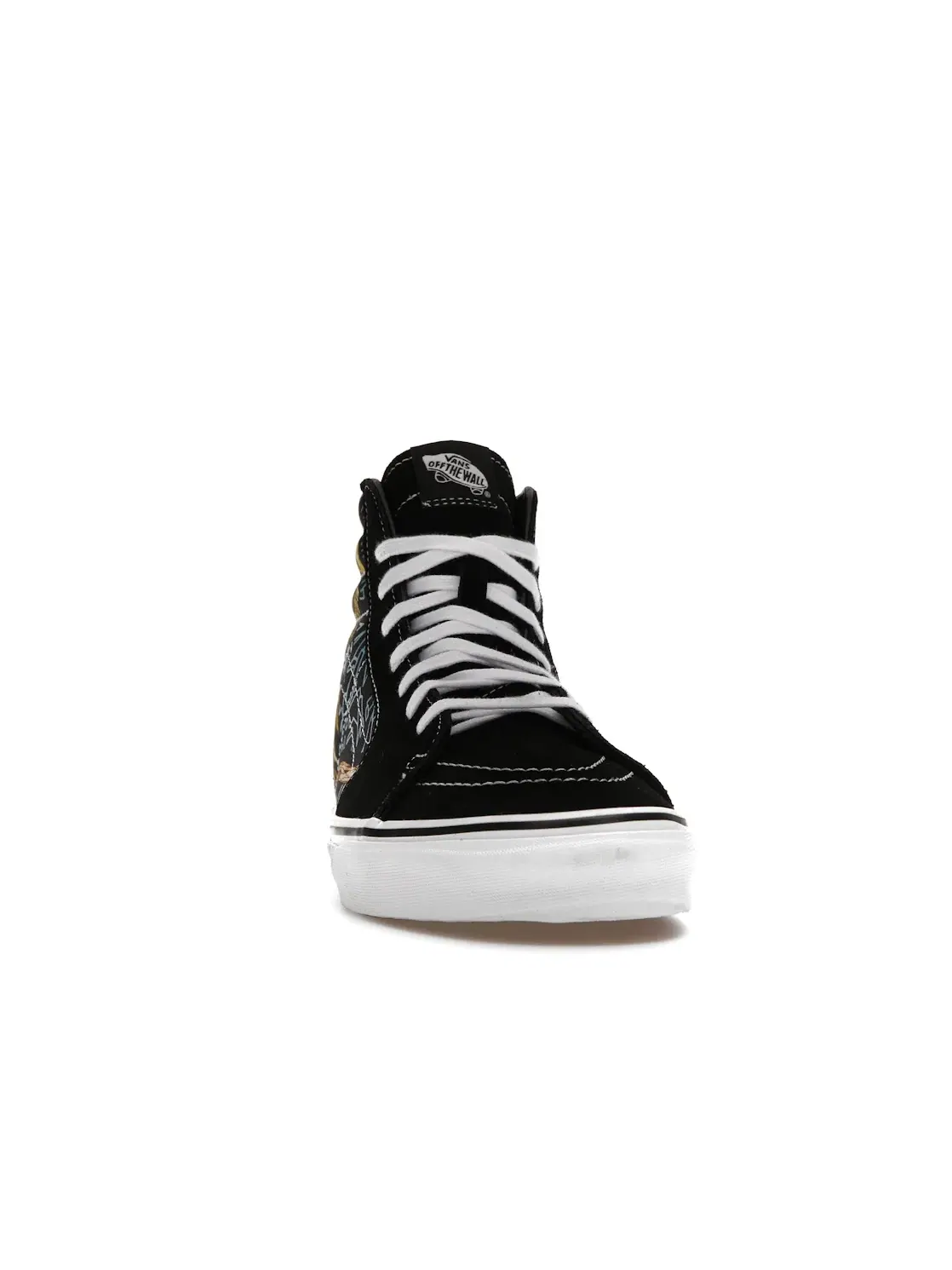 Мужские кроссовки с принтом Vans Sk8-Hi Vans — изображение 2 из 4, черный/белый/мульти